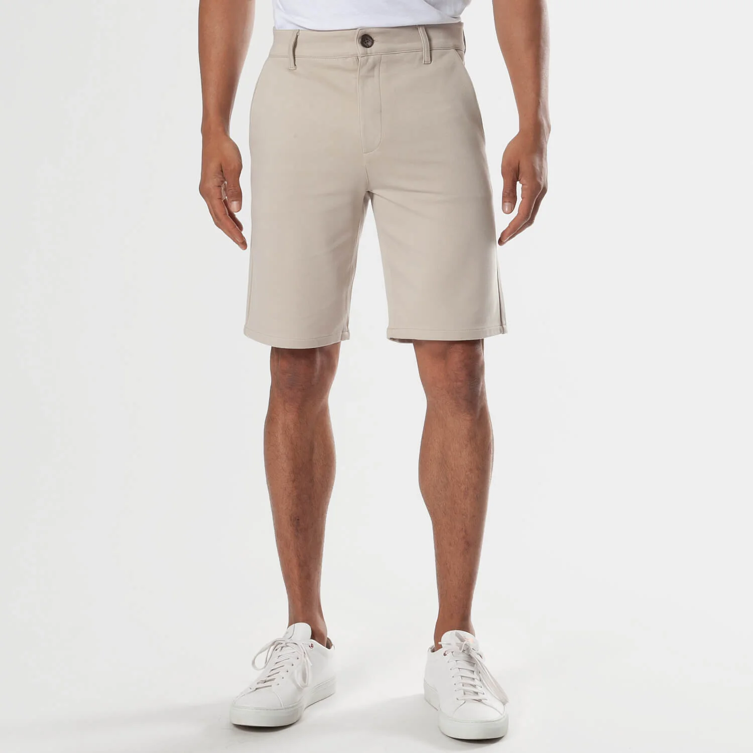 9" Black & Sandstone Comfort Knit Chino Shorts 2-Pack - Image 3