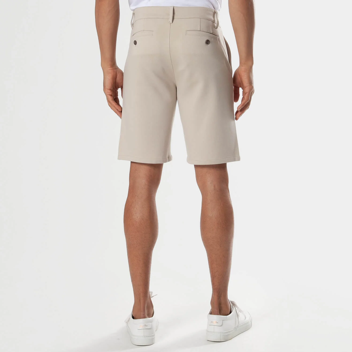 9" Black & Sandstone Comfort Knit Chino Shorts 2-Pack - Image 5