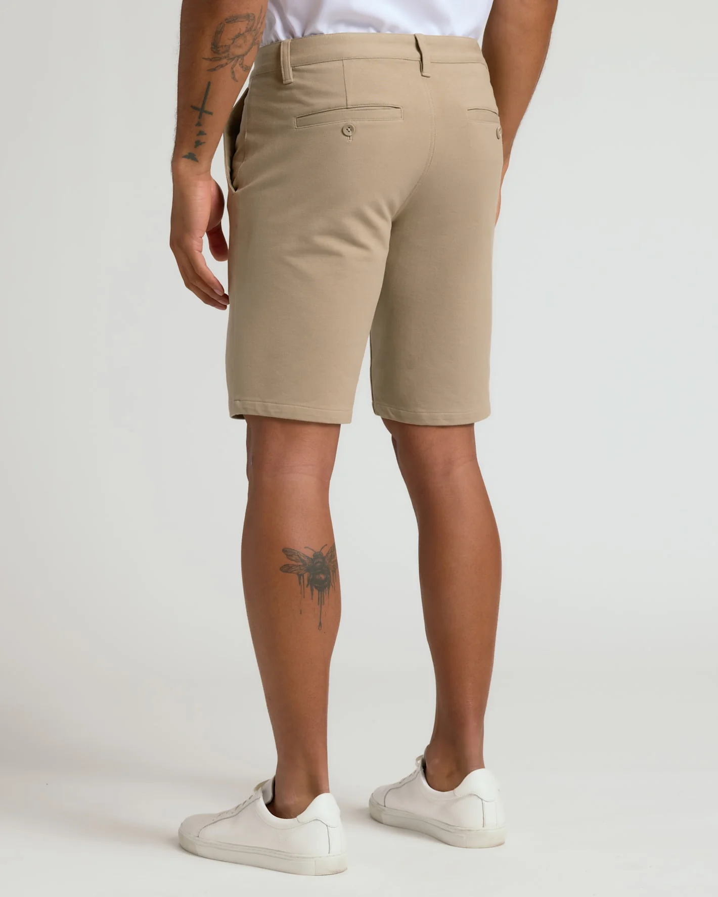 9" Black & Khaki Chino Shorts 2-Pack - Image 7