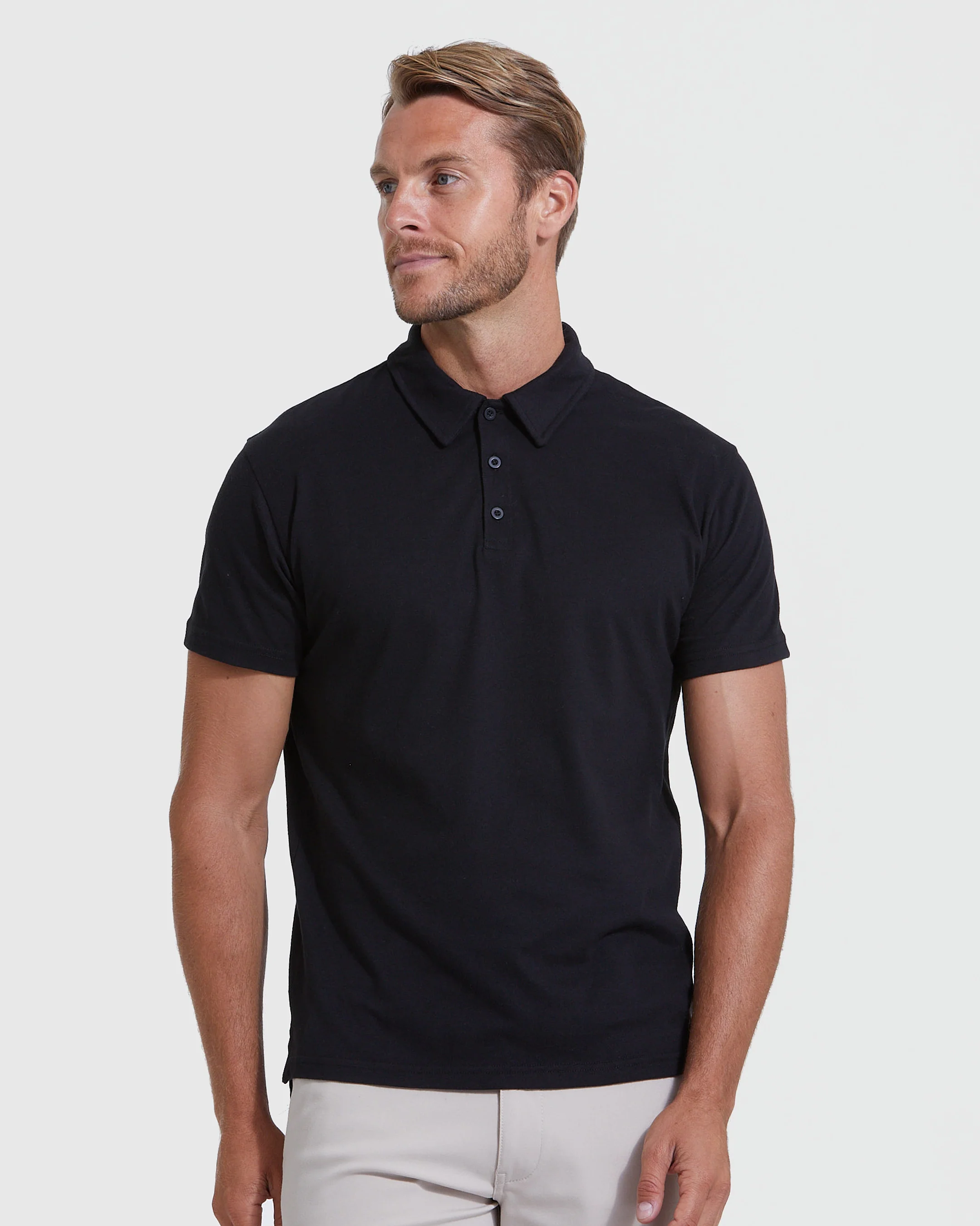 Black Classic Polo 3-Pack - Image 2