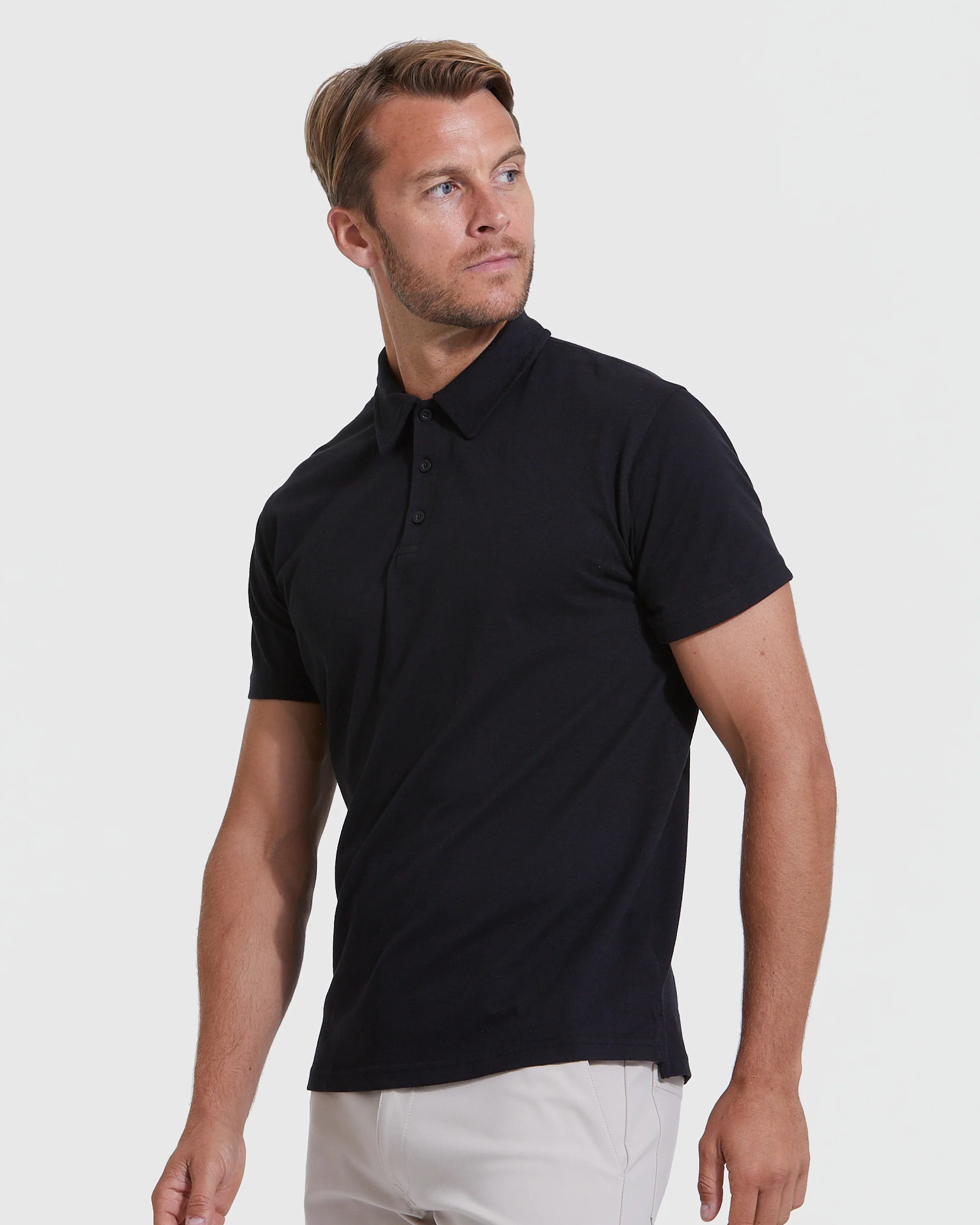 Black Classic Polo 6-Pack - Image 4