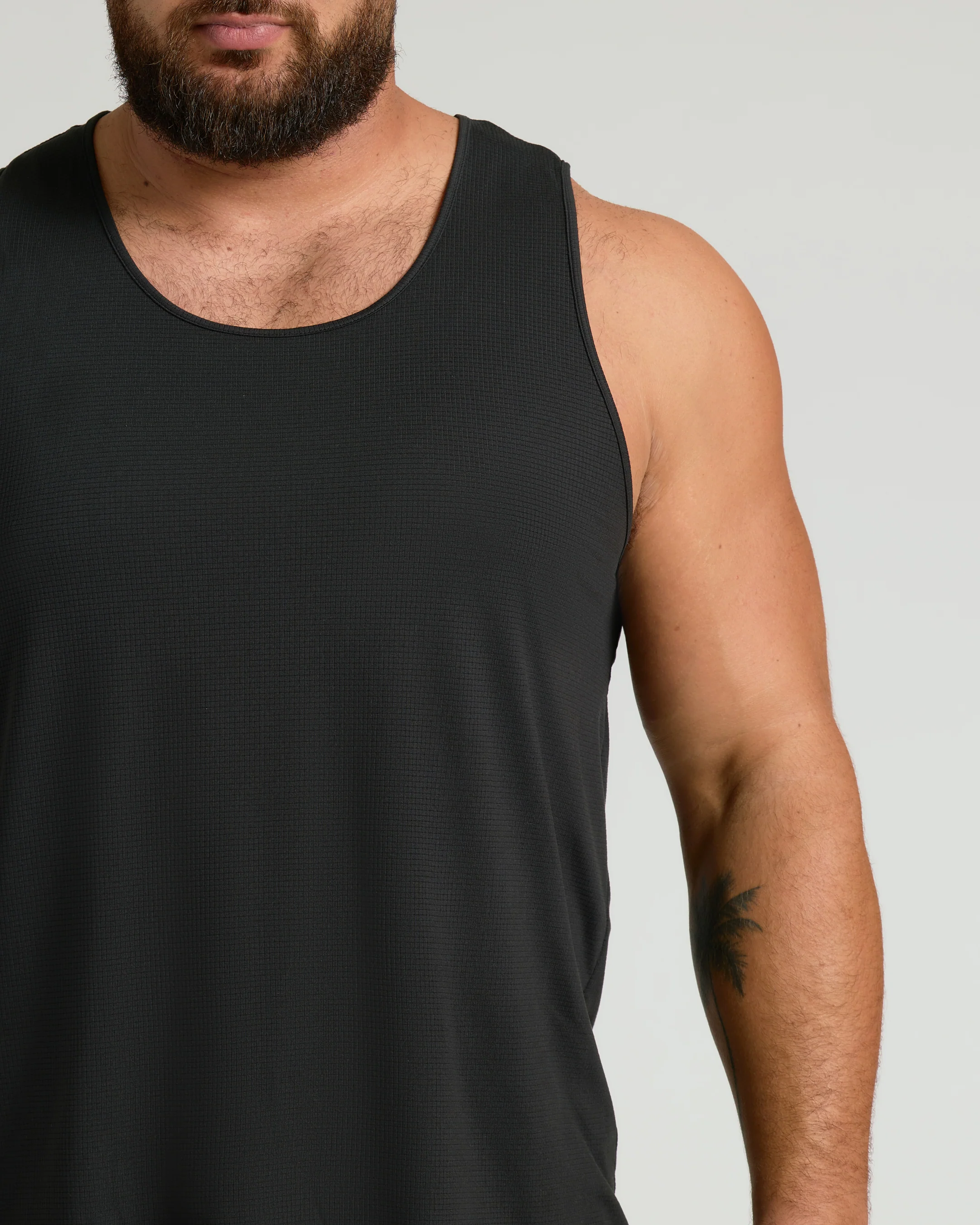 All Black Active Mesh Tank 6-Pack - Image 5
