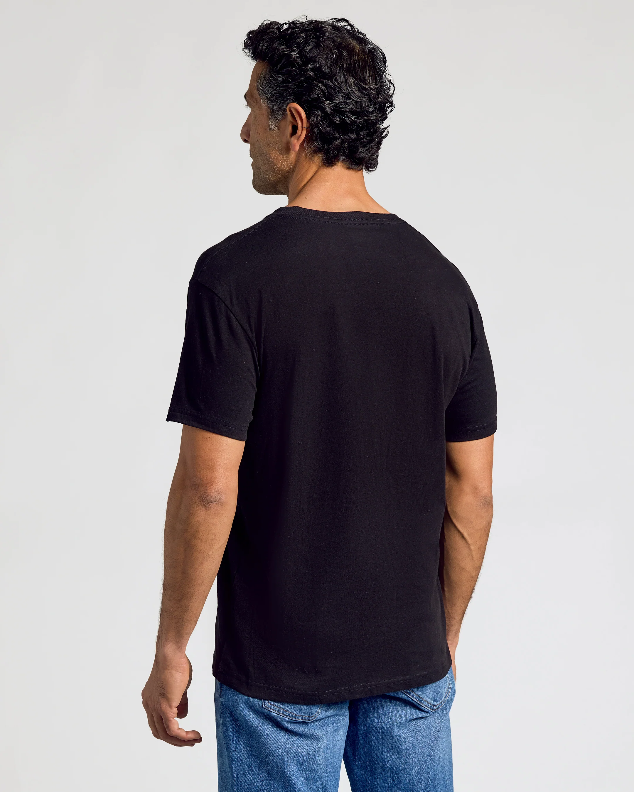 All Black Classic V-Neck 10-Pack - Image 3
