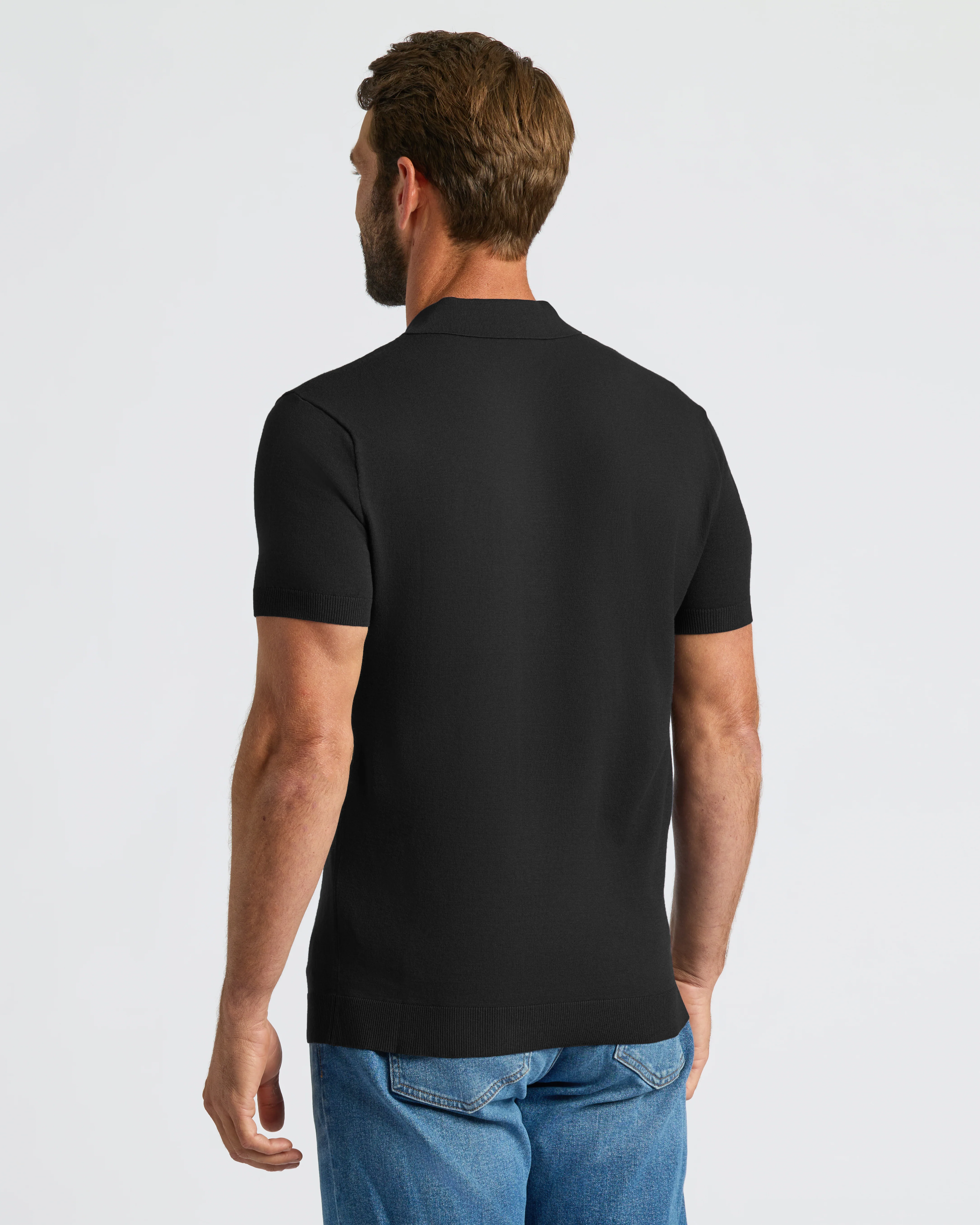 Black Dressy Polo 6-Pack - Image 4
