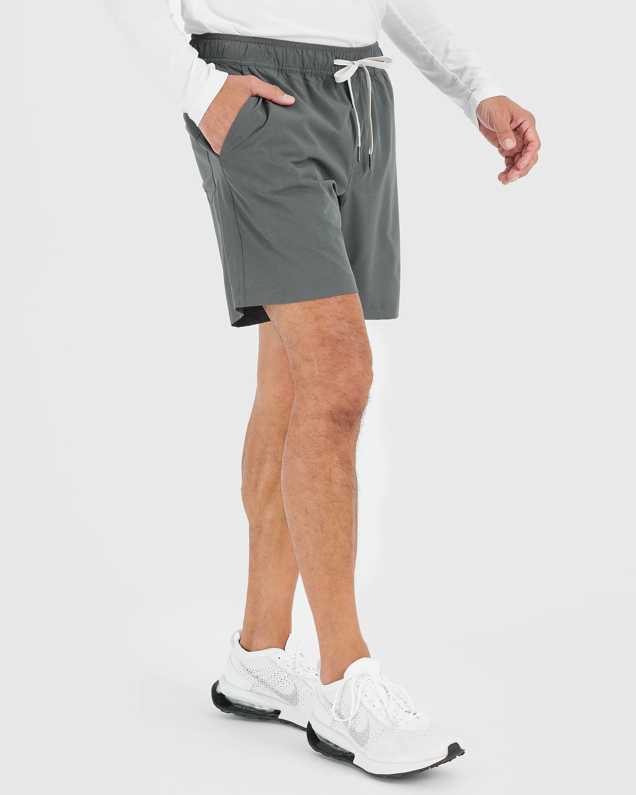 7" All Carbon Active Quick Dry Shorts with Liner 2-Pack - Image 4