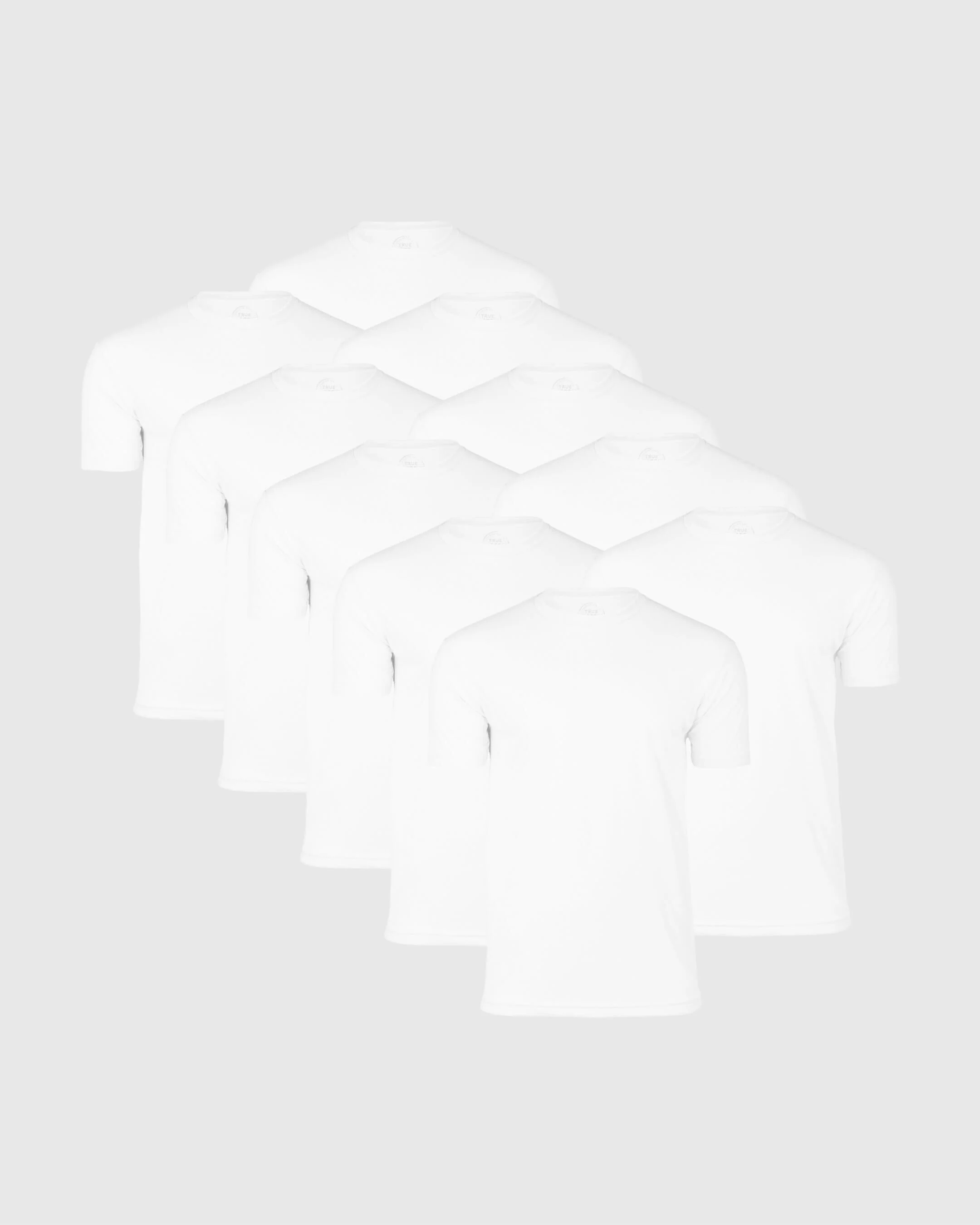 All White Crew 10-Pack
