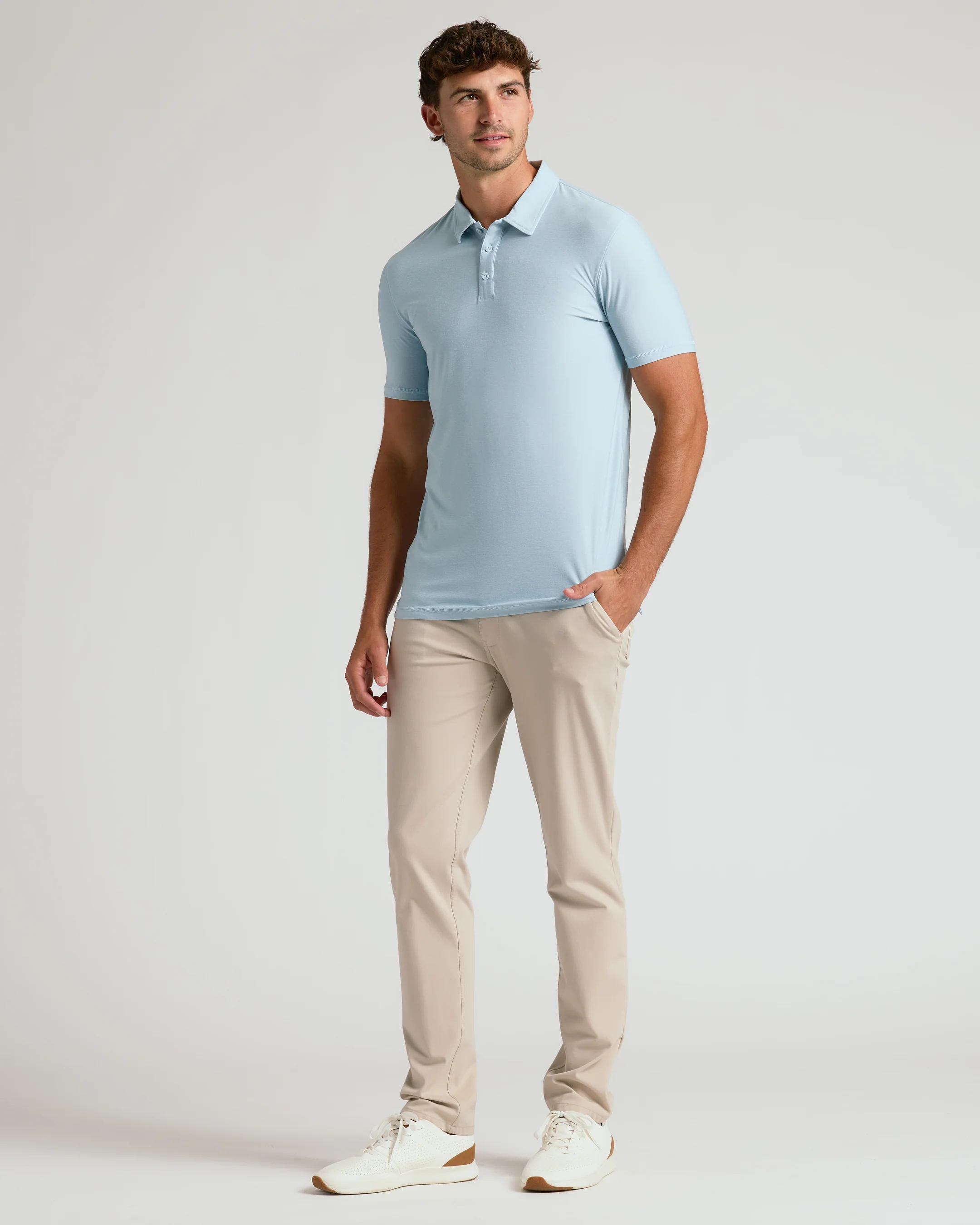 Arctic Short Sleeve Tall Active Polo - Image 3