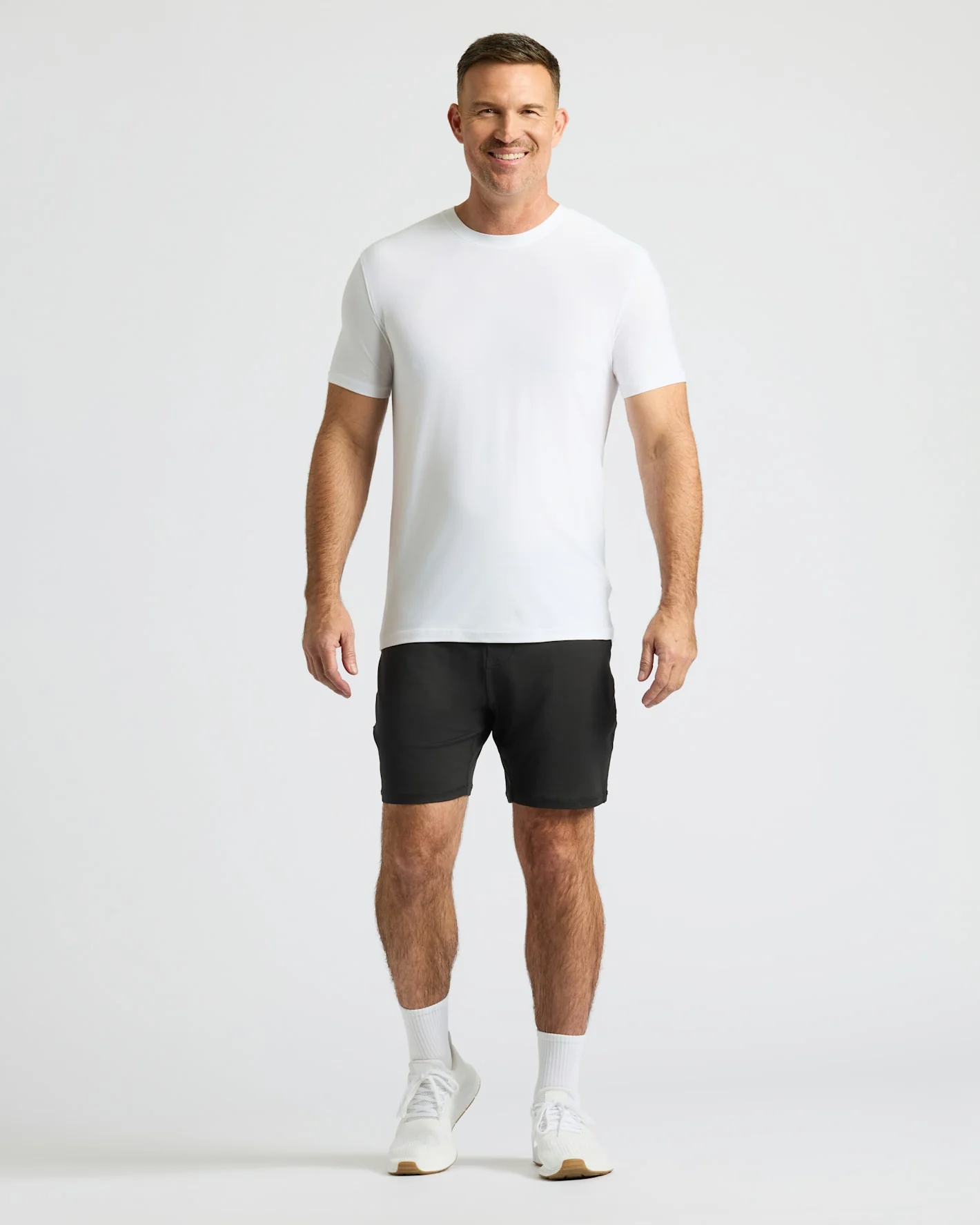 Black Active Comfort Shorts - Image 4
