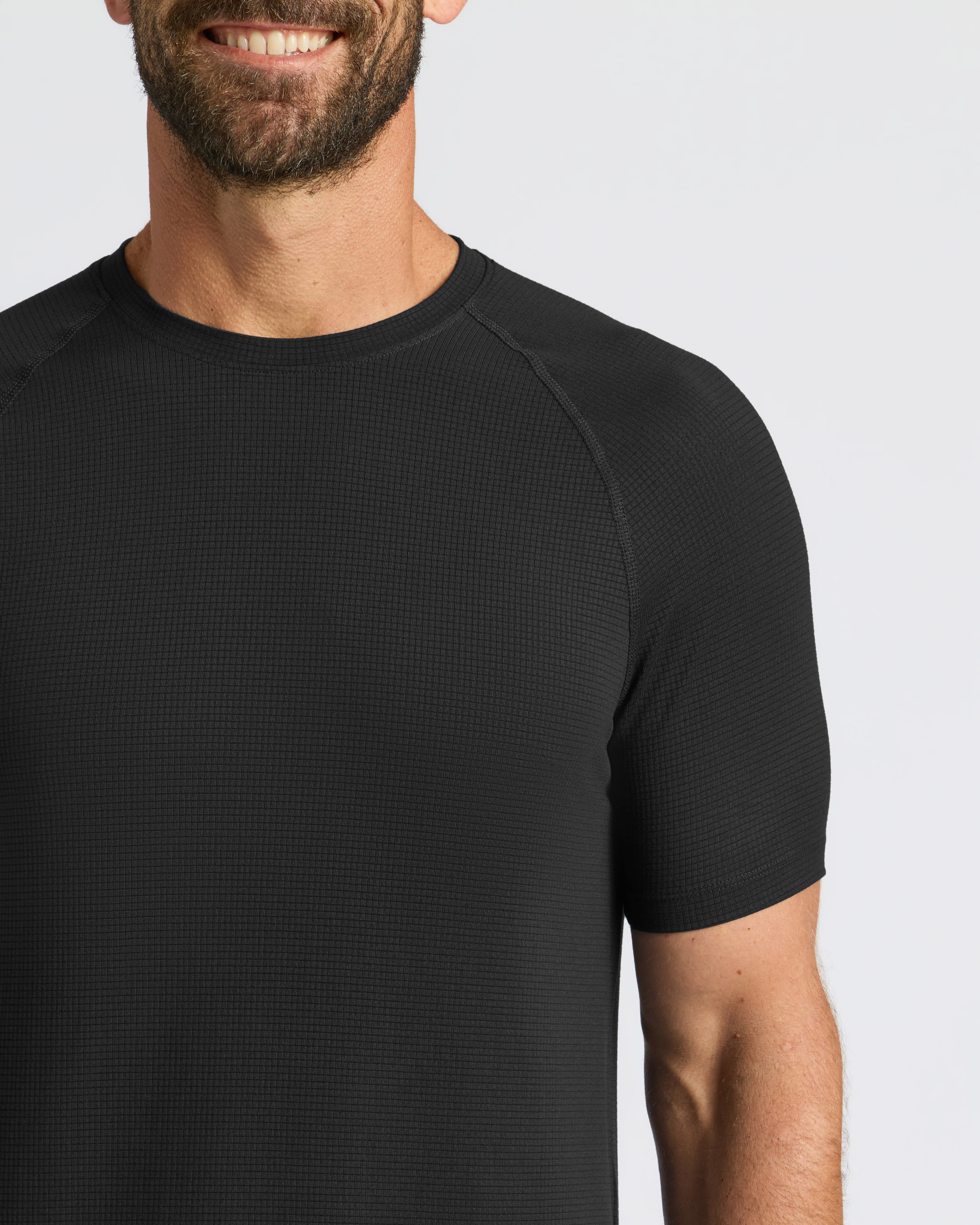 Black Active Mesh Crew 6-Pack - Image 6