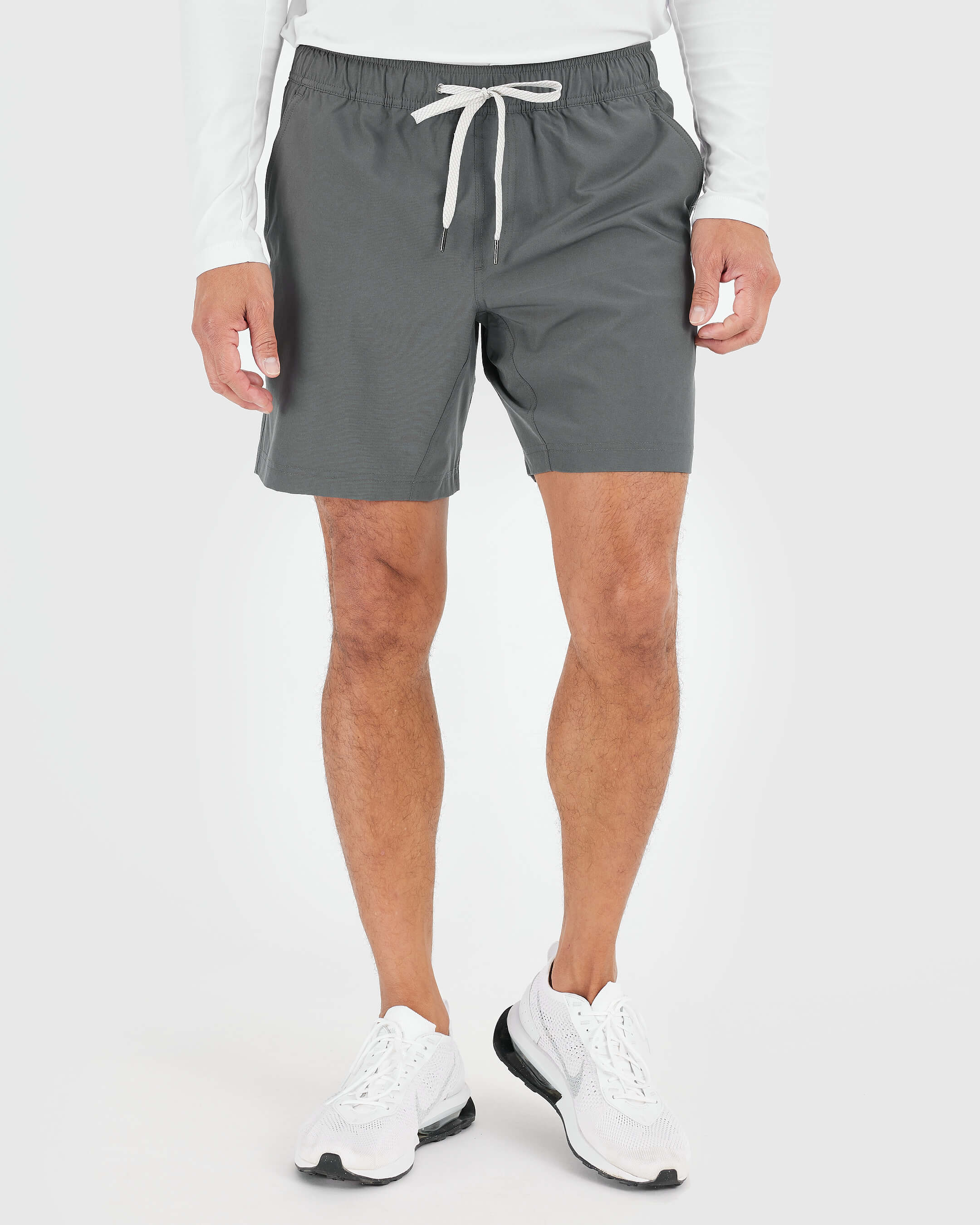 Black and Carbon Active Quick Dry Shorts with Liner 2-Pack - Image 4