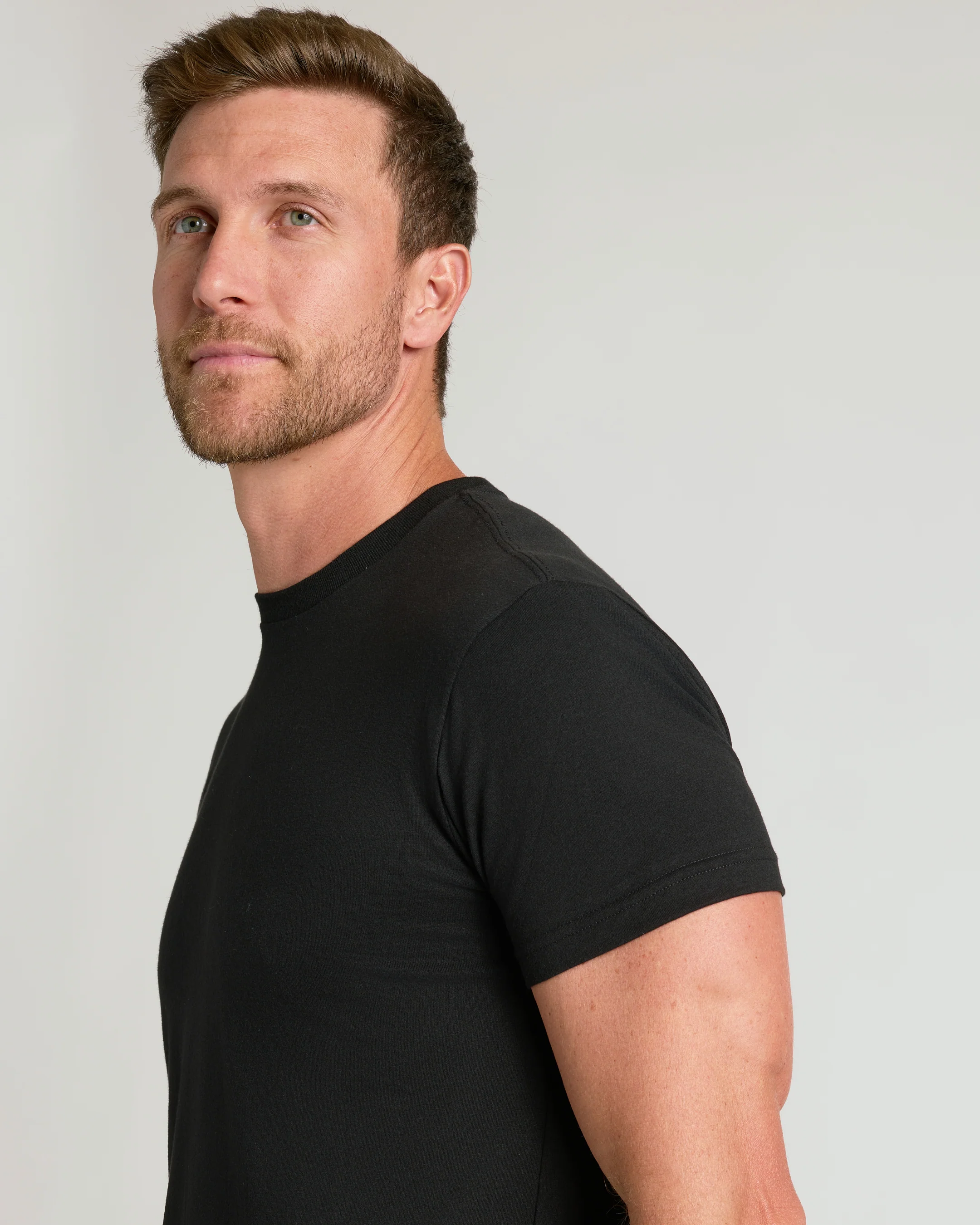 Black Classic Crew Neck 6-Pack - Image 5