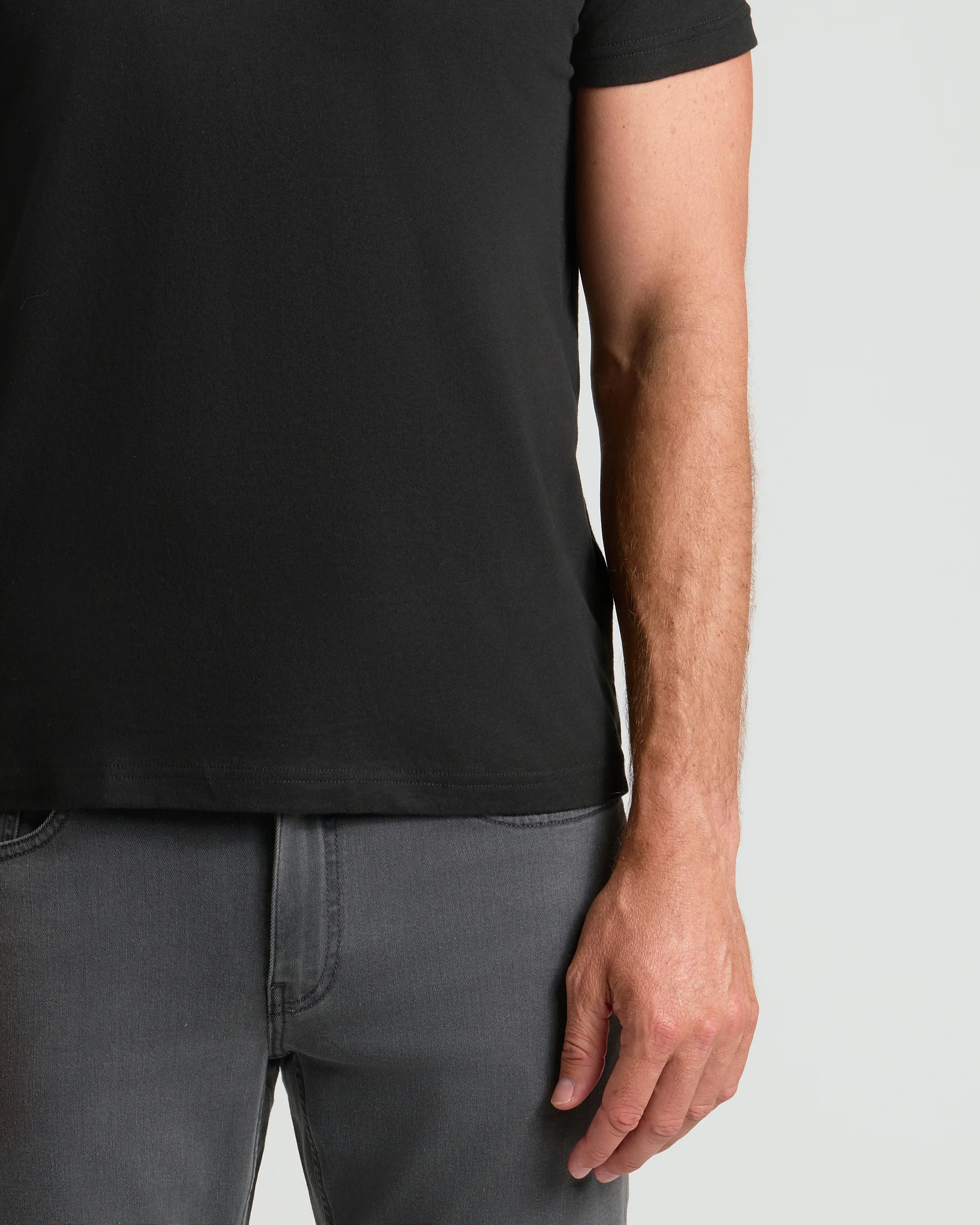 Black Classic Crew Neck 6-Pack - Image 6