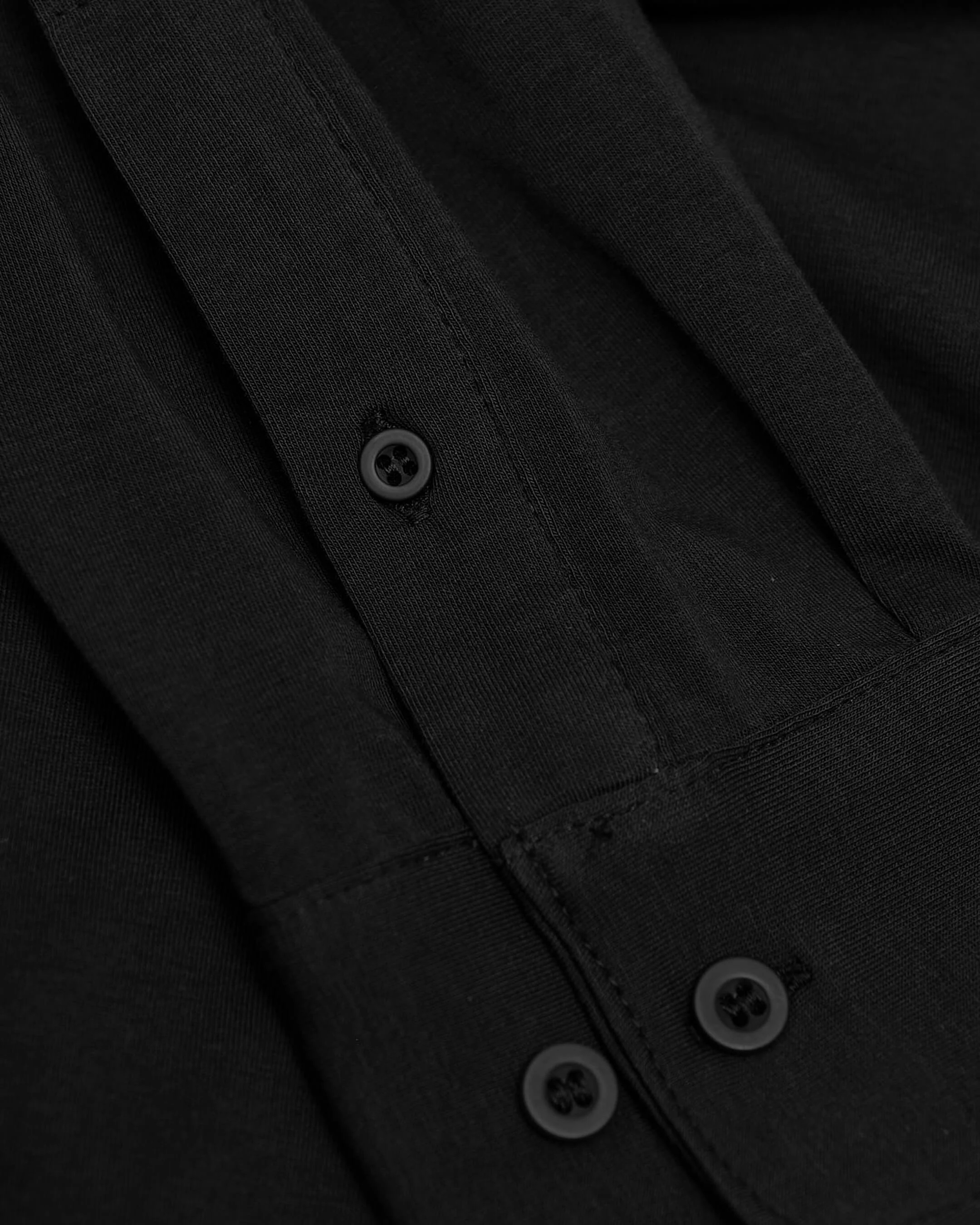 Black Long Sleeve Do-It-All Comfort Shirt - Image 6