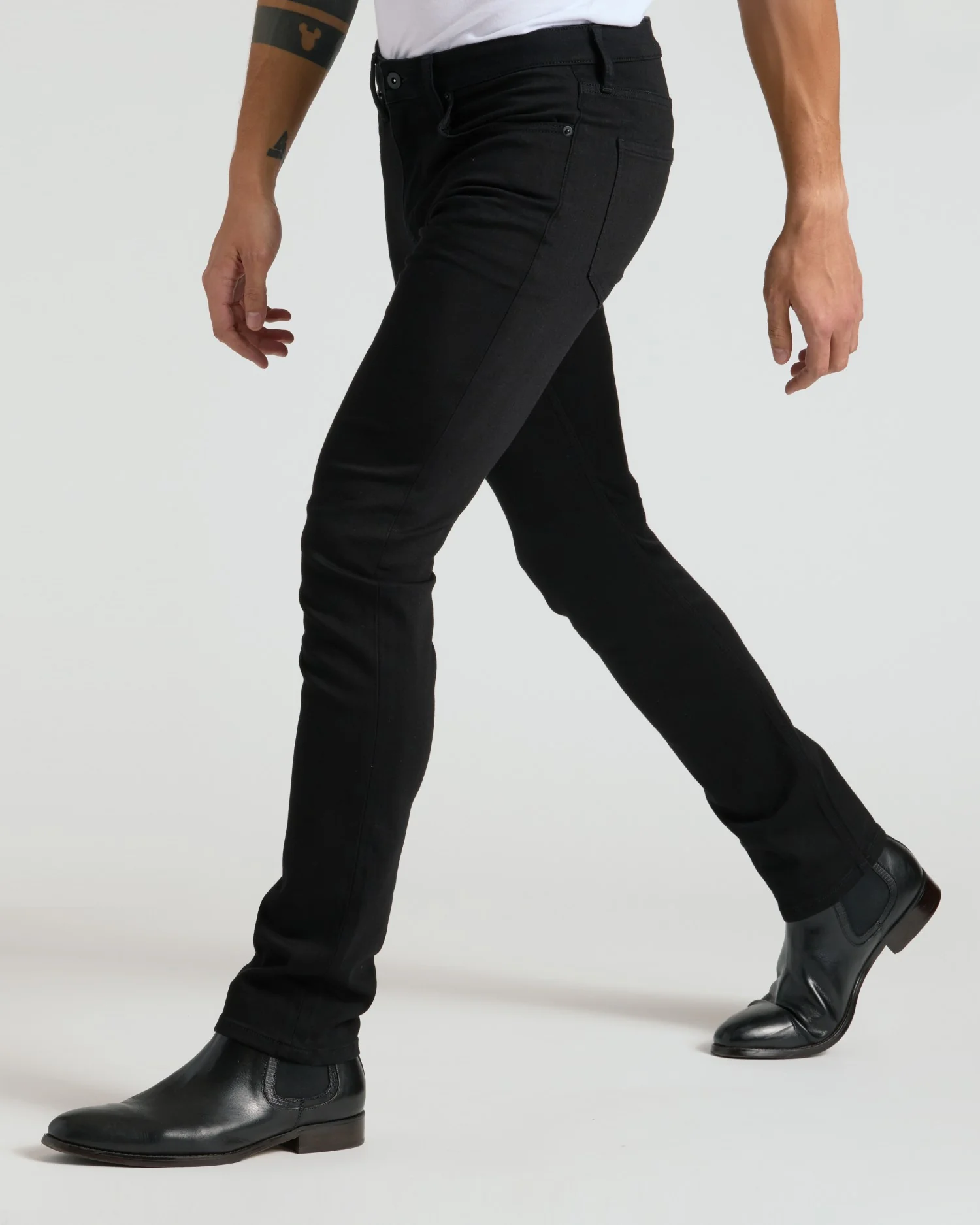Black & Gray Wash Slim Comfort Stretch Jeans 2-Pack - Image 5