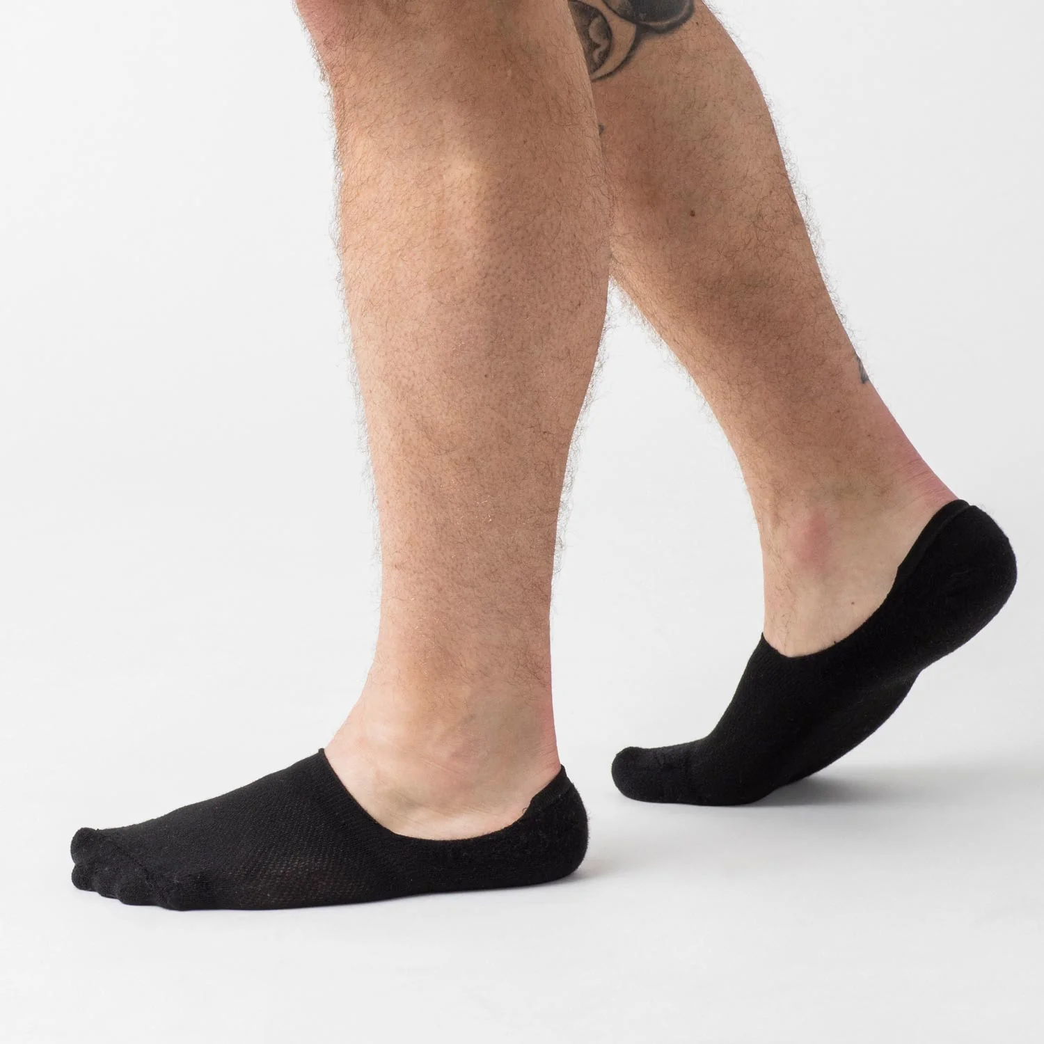 Black Never Show Socks 3-Pack - Image 4