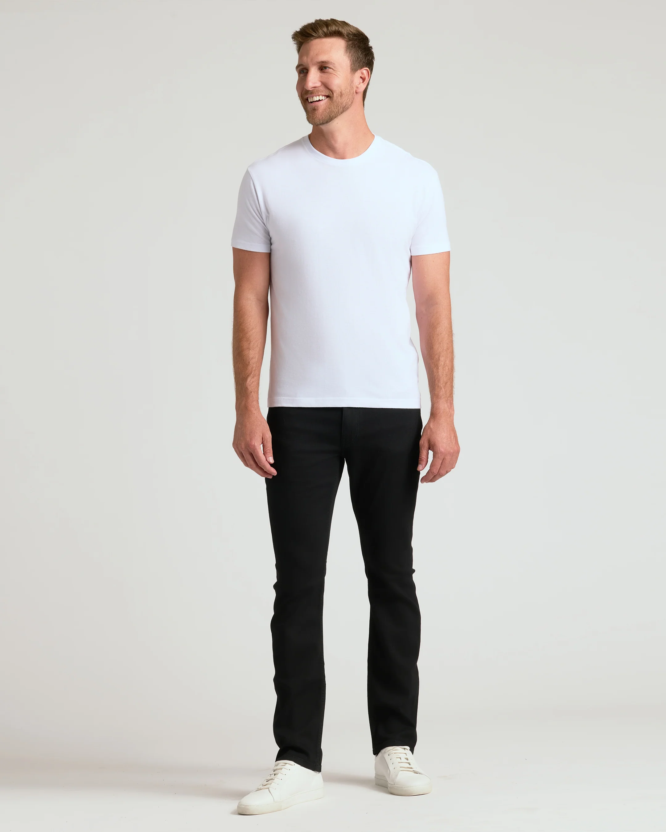 White Classic Crew Neck 3-Pack - Image 8
