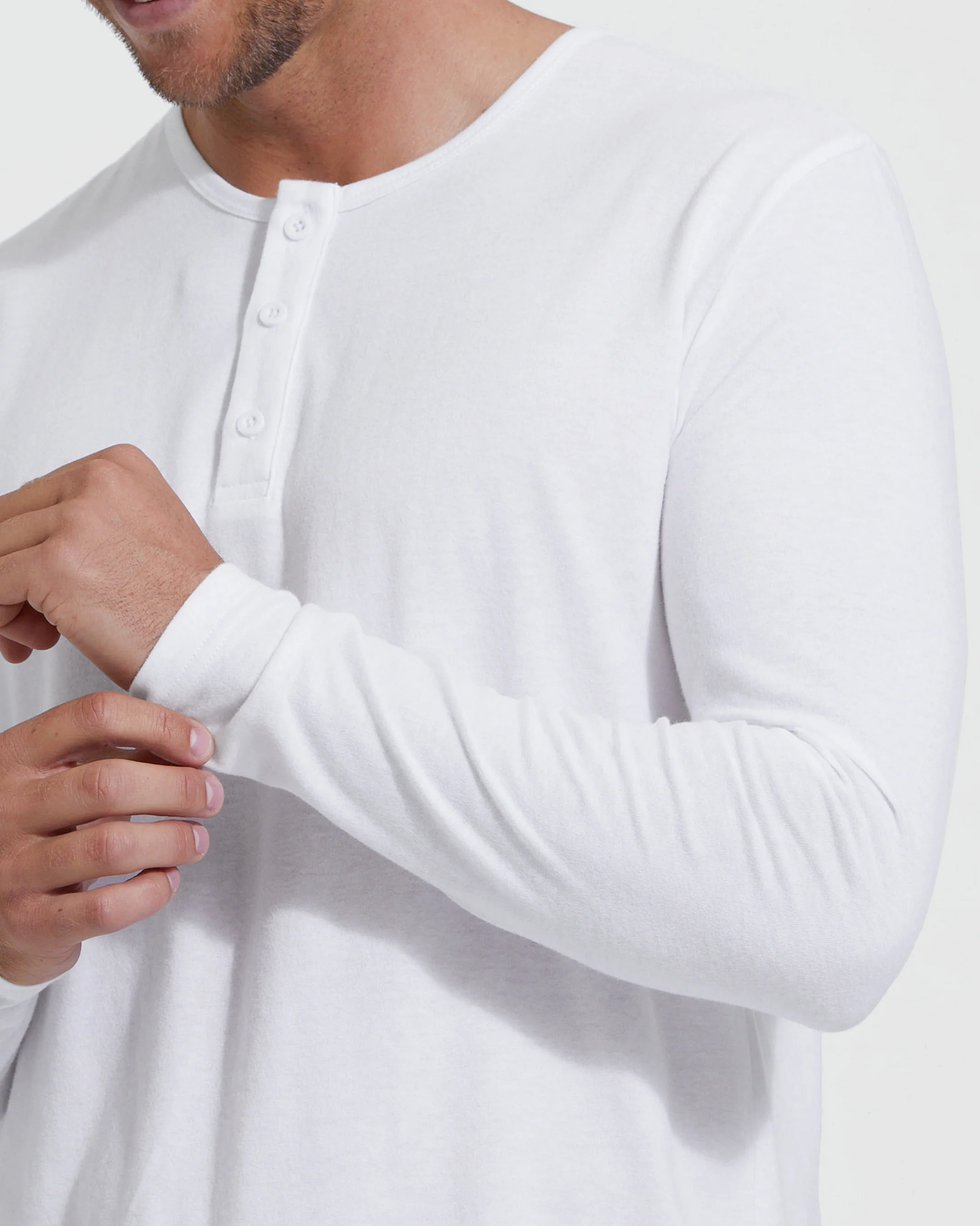 Classic Long Sleeve Henley 3-Pack - Image 7