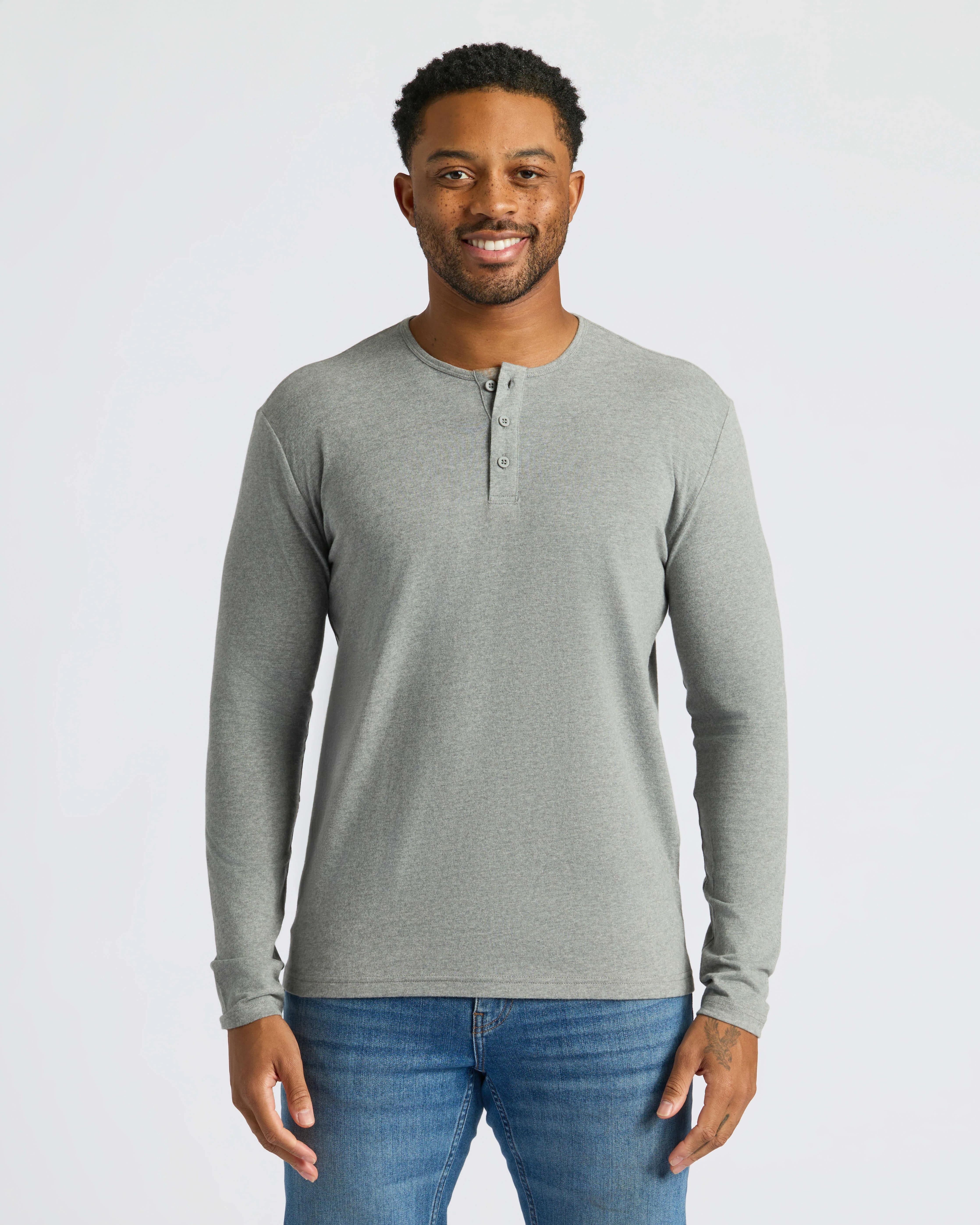 Blues Long Sleeve Henley 3-Pack - Image 7