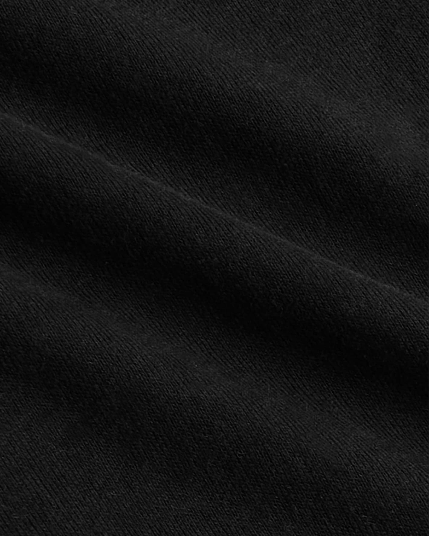 Boys' All Black Classic Long Sleeve Curved Hem Crew Neck 3-Pack - Image 8
