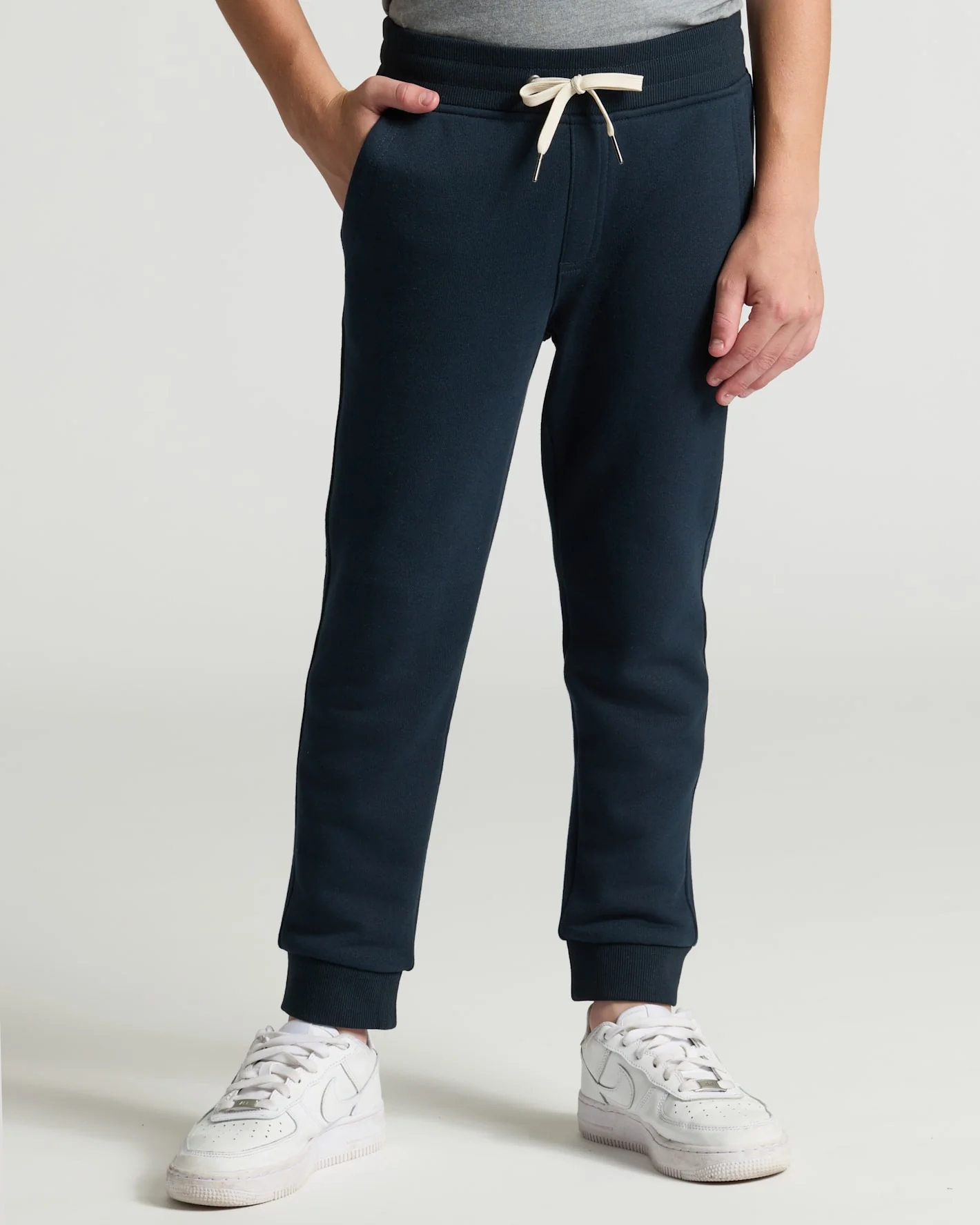 Boys Navy Full Zip Fleece Hoodie & Jogger 2-Pack - Image 7