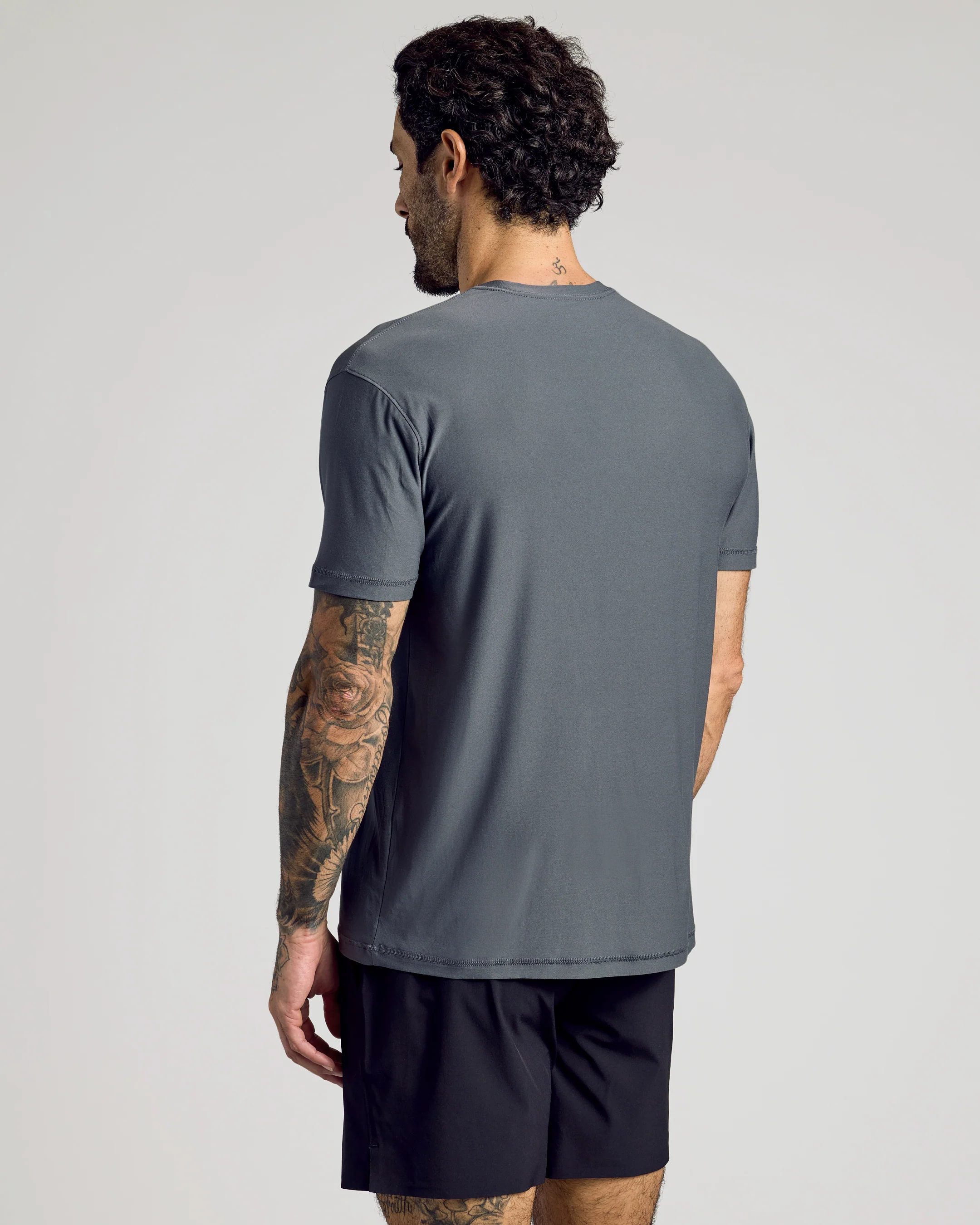 Carbon Active Crew Neck Tee - Image 5