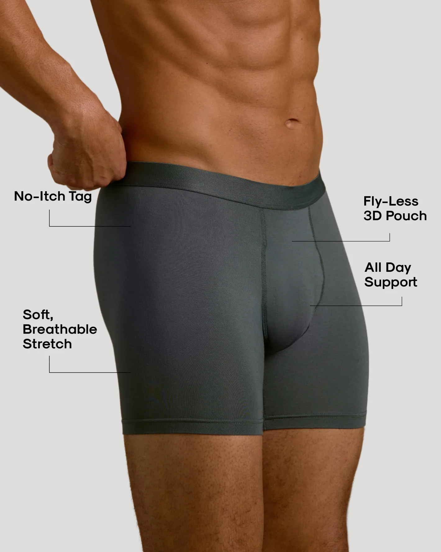 Carbon Boxer Briefs 6-Pack - Image 3