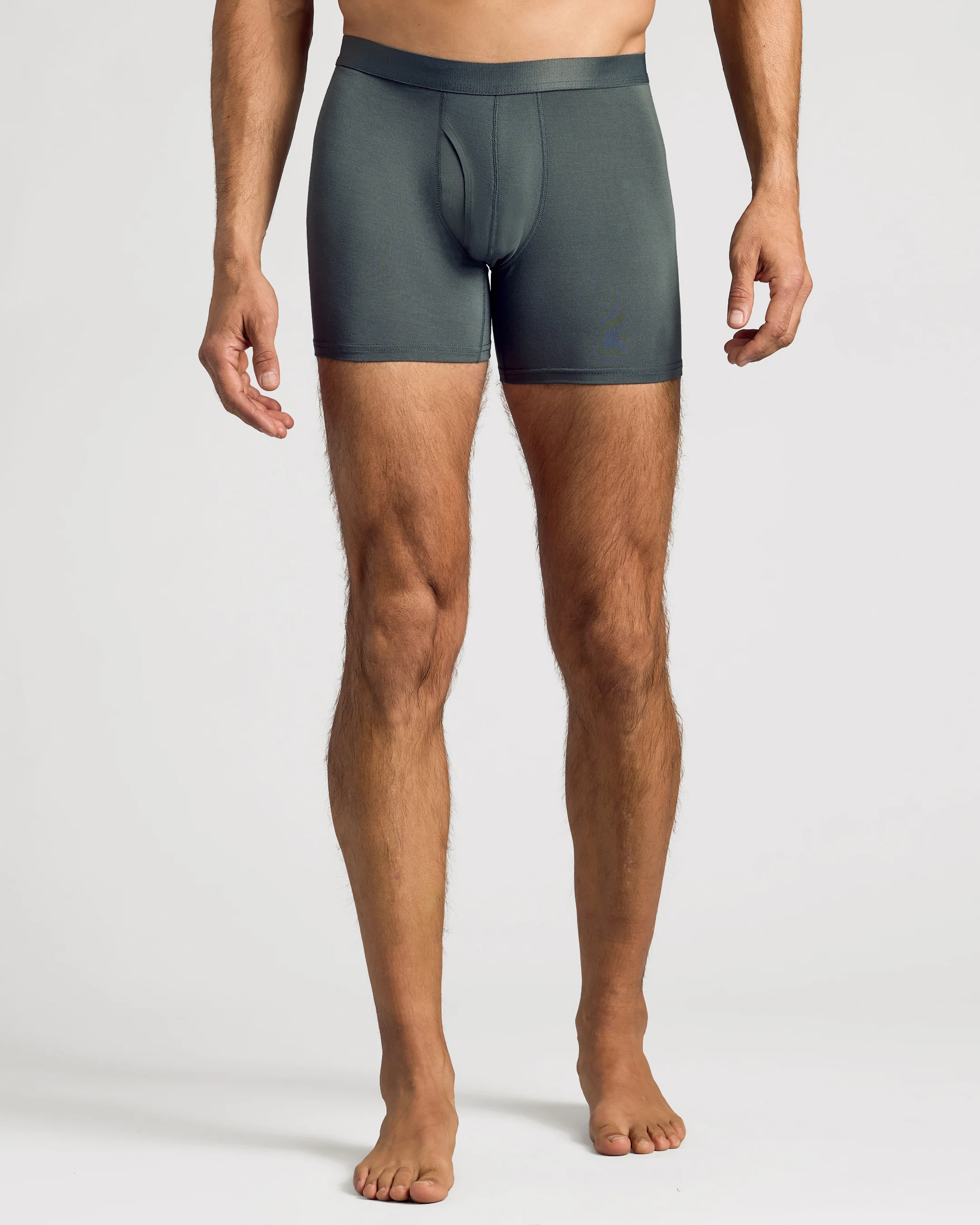 Carbon Boxer Briefs W/ Fly 6-Pack - Image 3