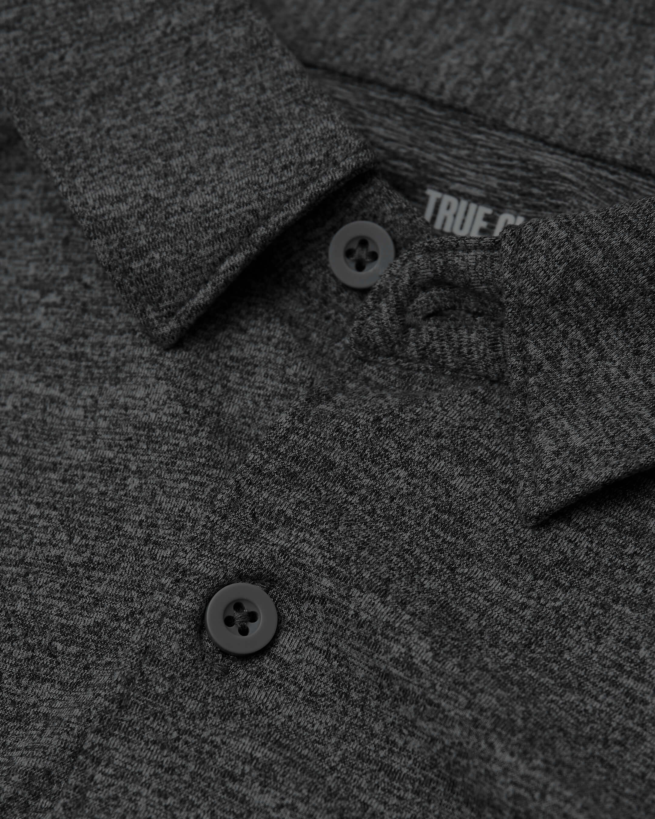 Charcoal Heather Long Sleeve Gray Do-It-All Comfort Shirt - Image 6