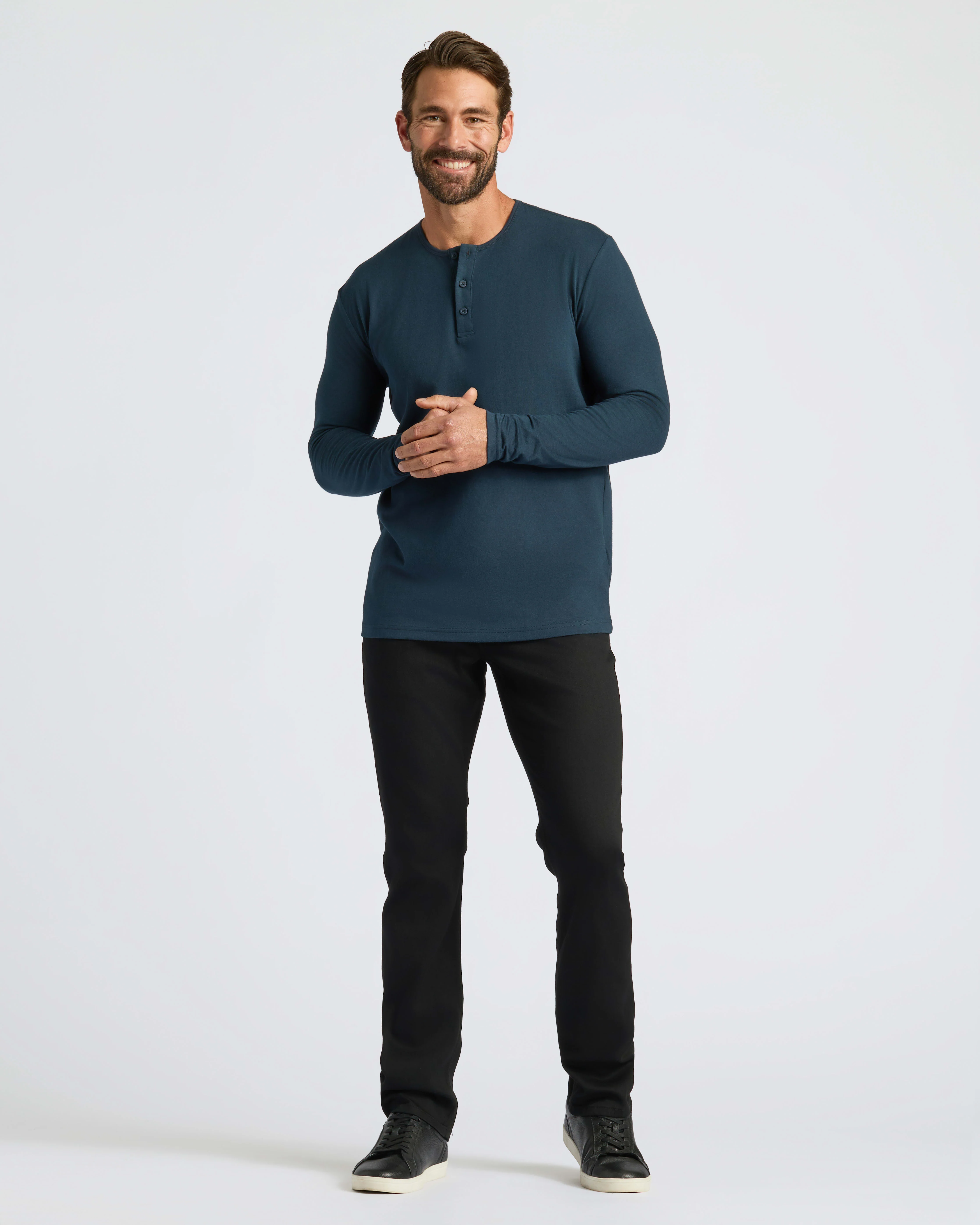 Classic Long Sleeve Henley 3-Pack - Image 3