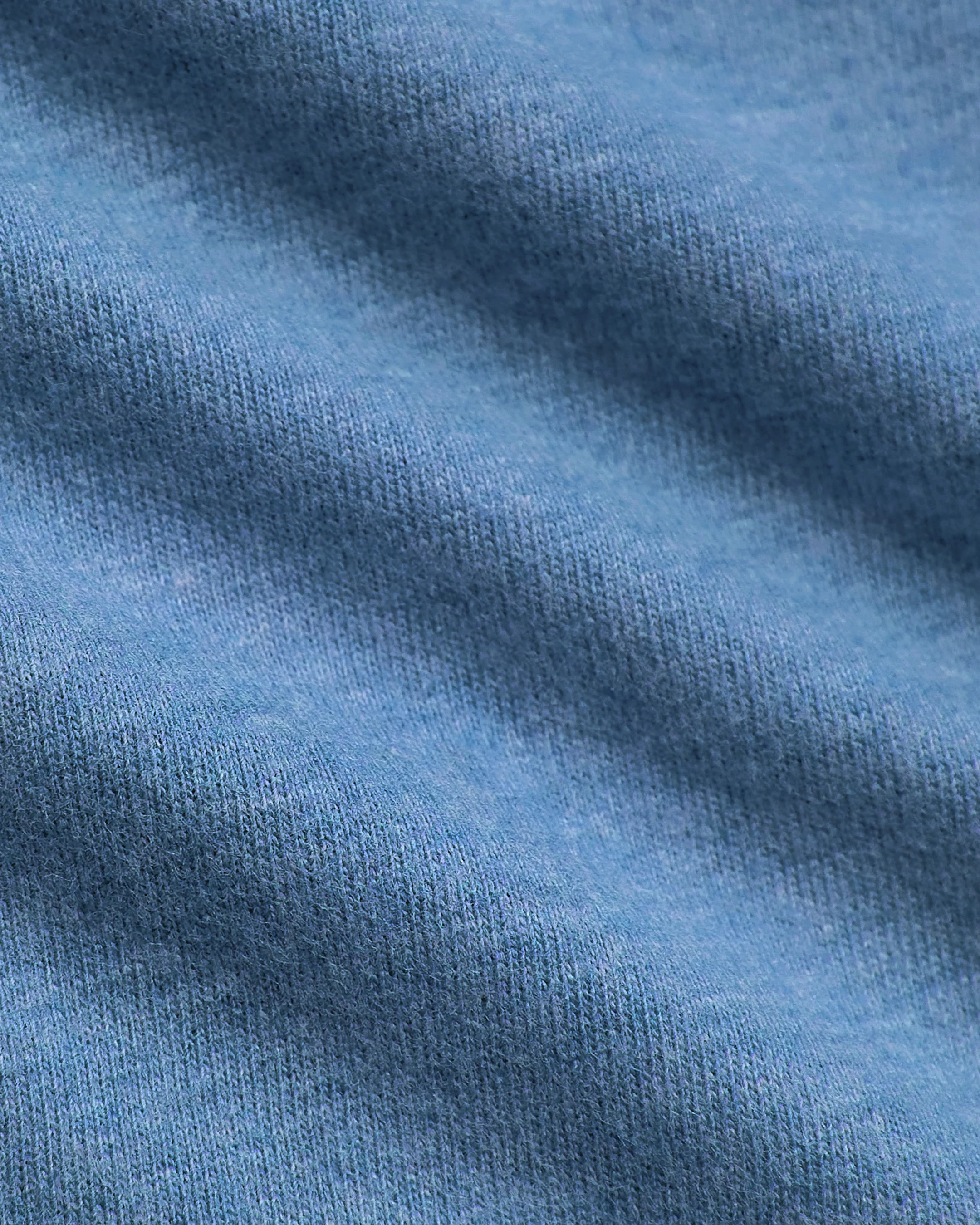 Dark Heather Blue Lake V Neck Tee - Image 8