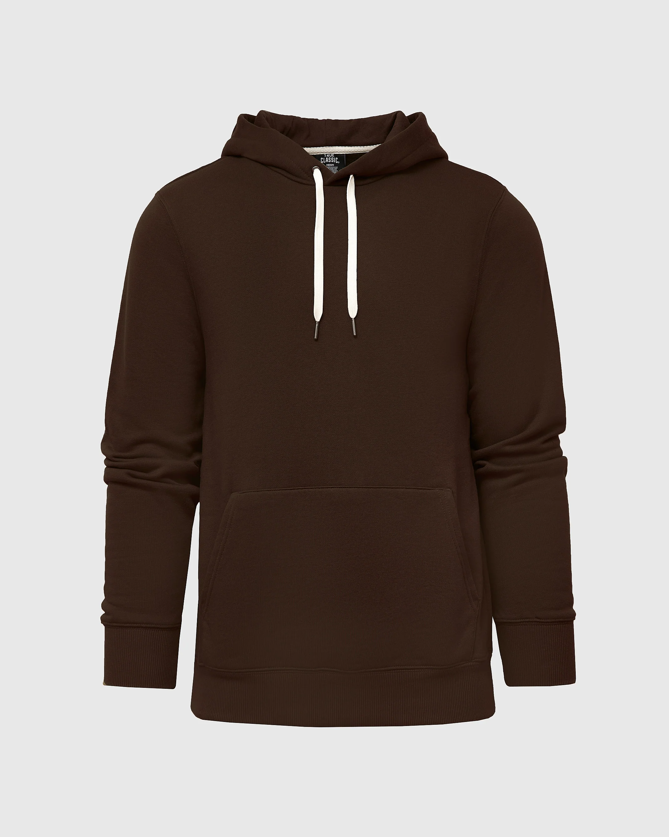 Dark Oak Fleece French Terry Pullover Hoodie - Image 2