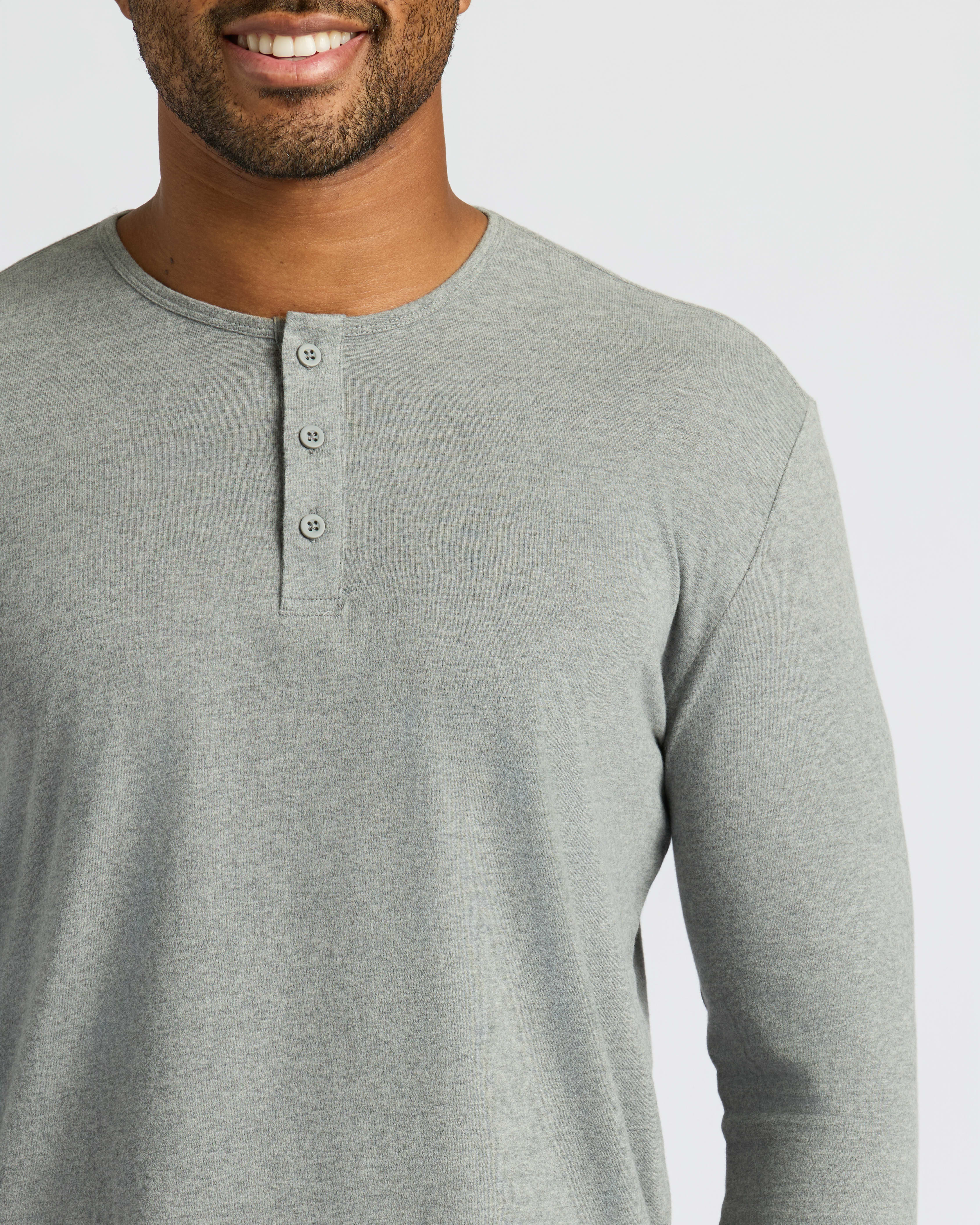 Blues Long Sleeve Henley 3-Pack - Image 8