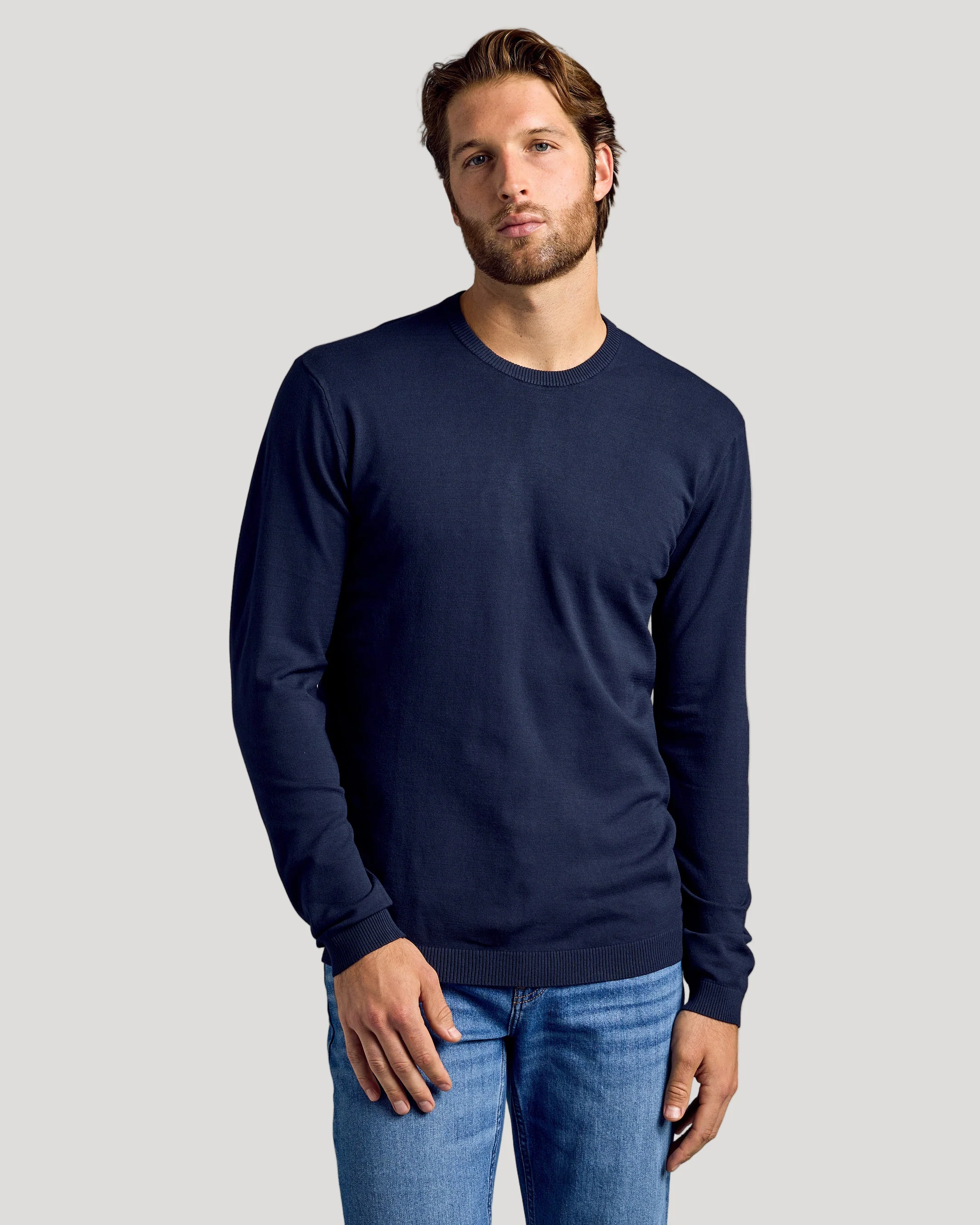 Dressy Crew Neck Sweater 3-Pack - Image 6