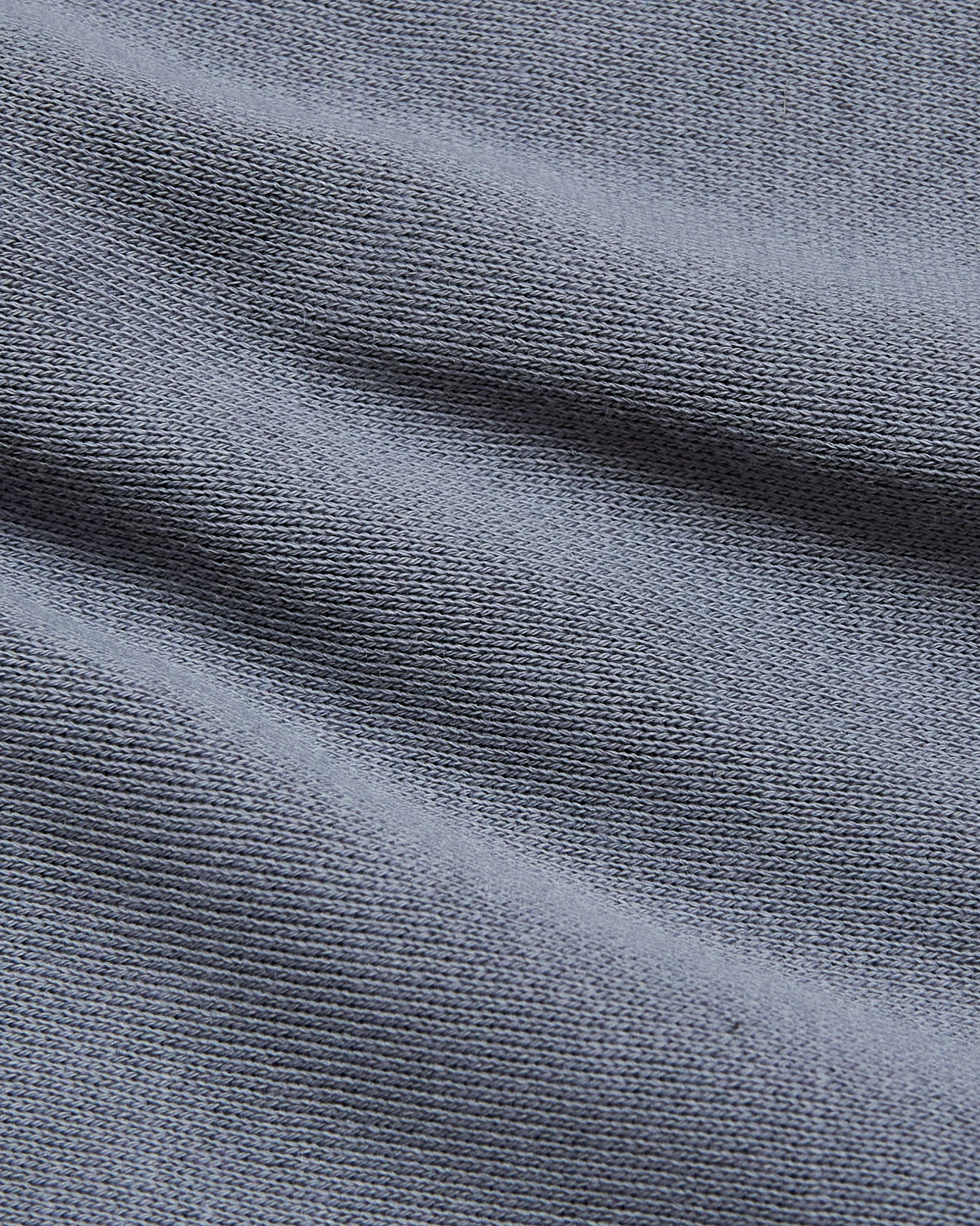 Dusty Blue Fleece French Terry Pullover Hoodie - Image 9