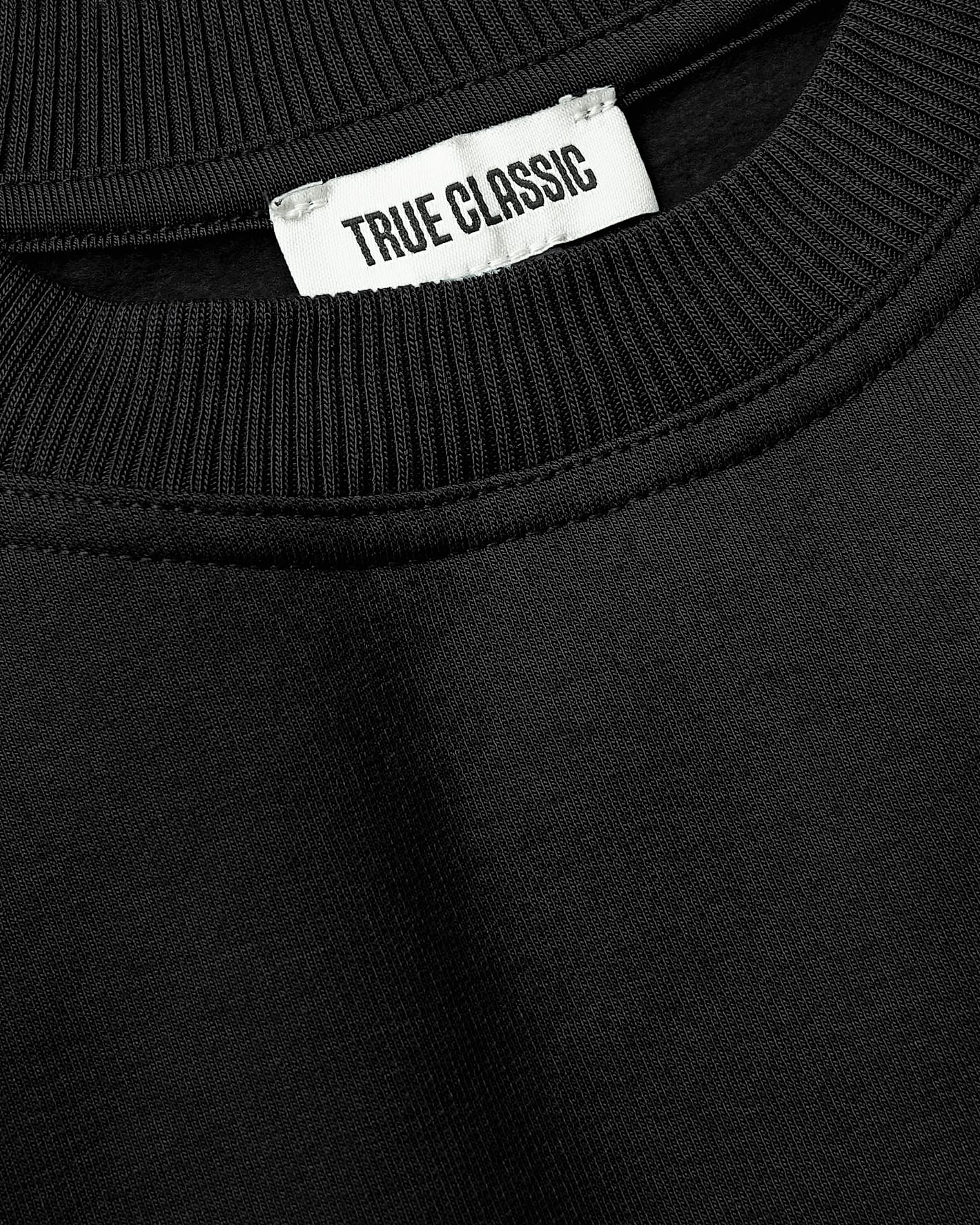 Girls Black & Dark Maroon Slouch Pullover Crew 2-Pack - Image 8