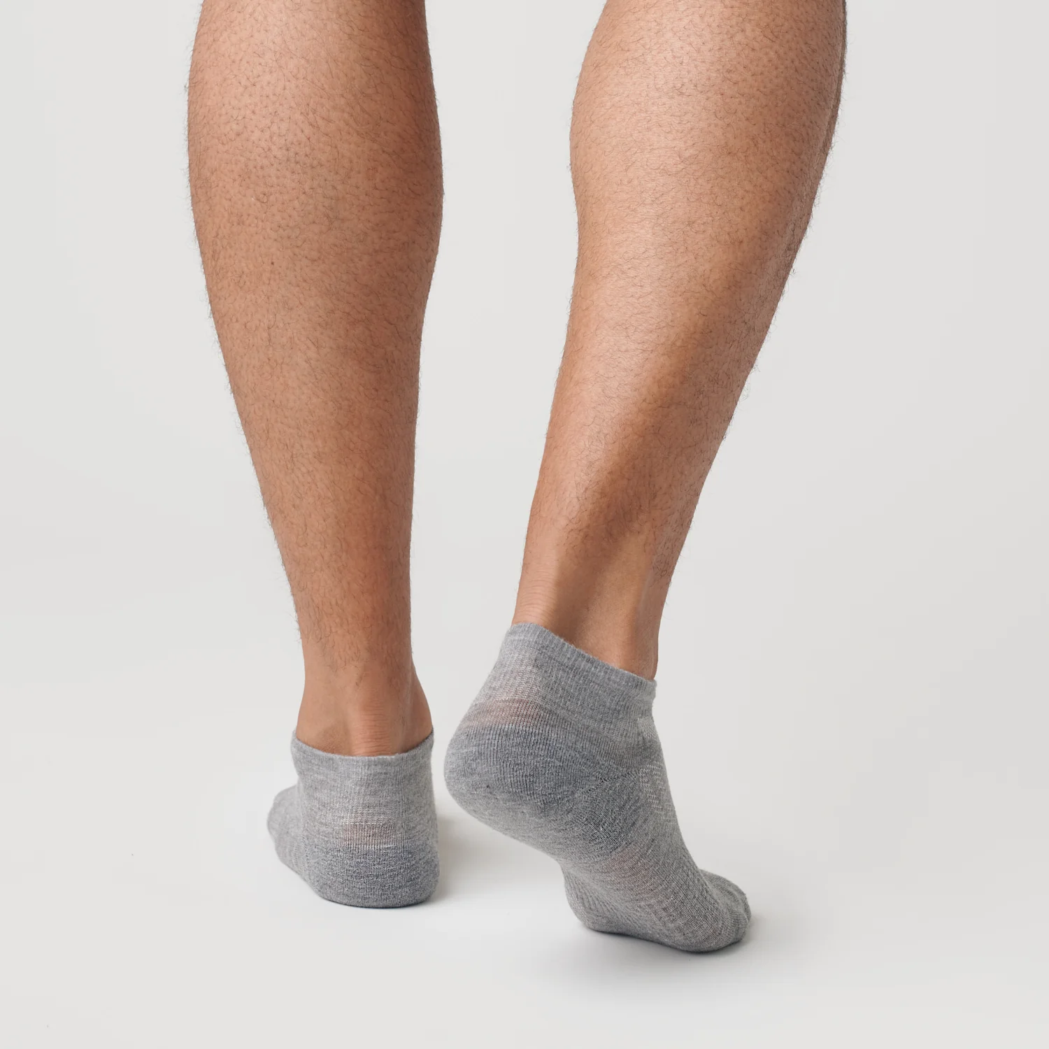 Heather Gray Ankle Sock Single - Image 3