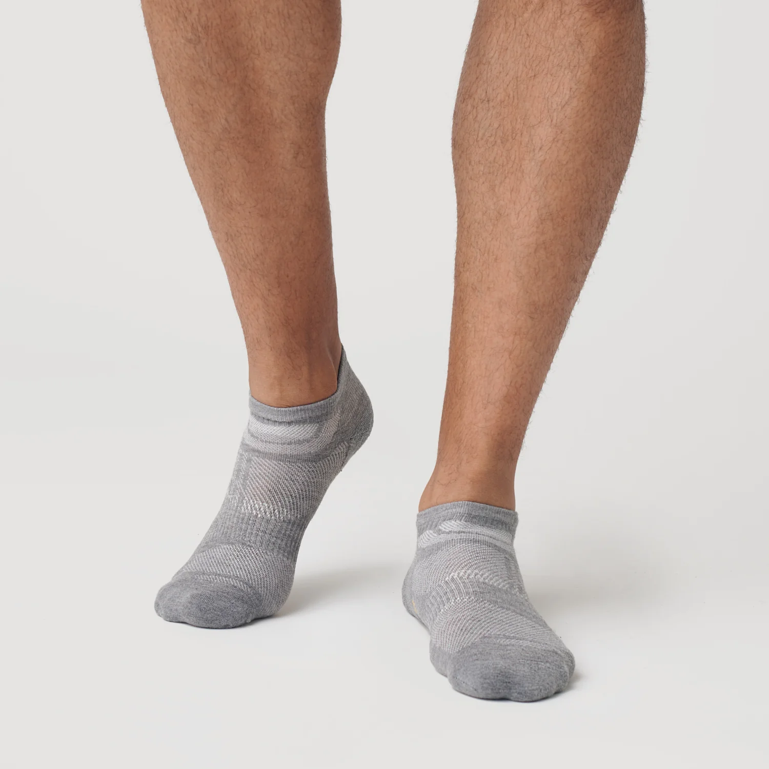 Heather Gray Ankle Socks 3-Pack - Image 2