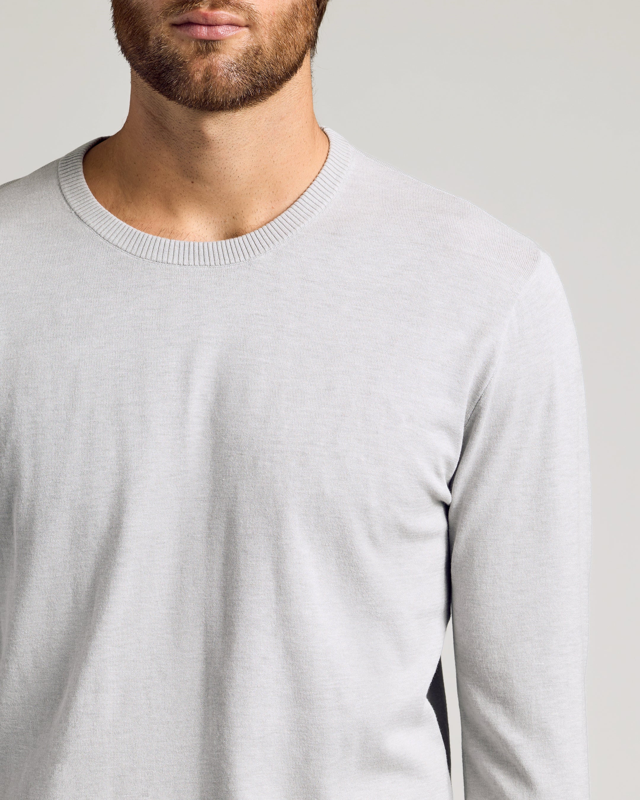 Heather Gray & Fiord Dressy Crew Neck Sweater 2-Pack - Image 5