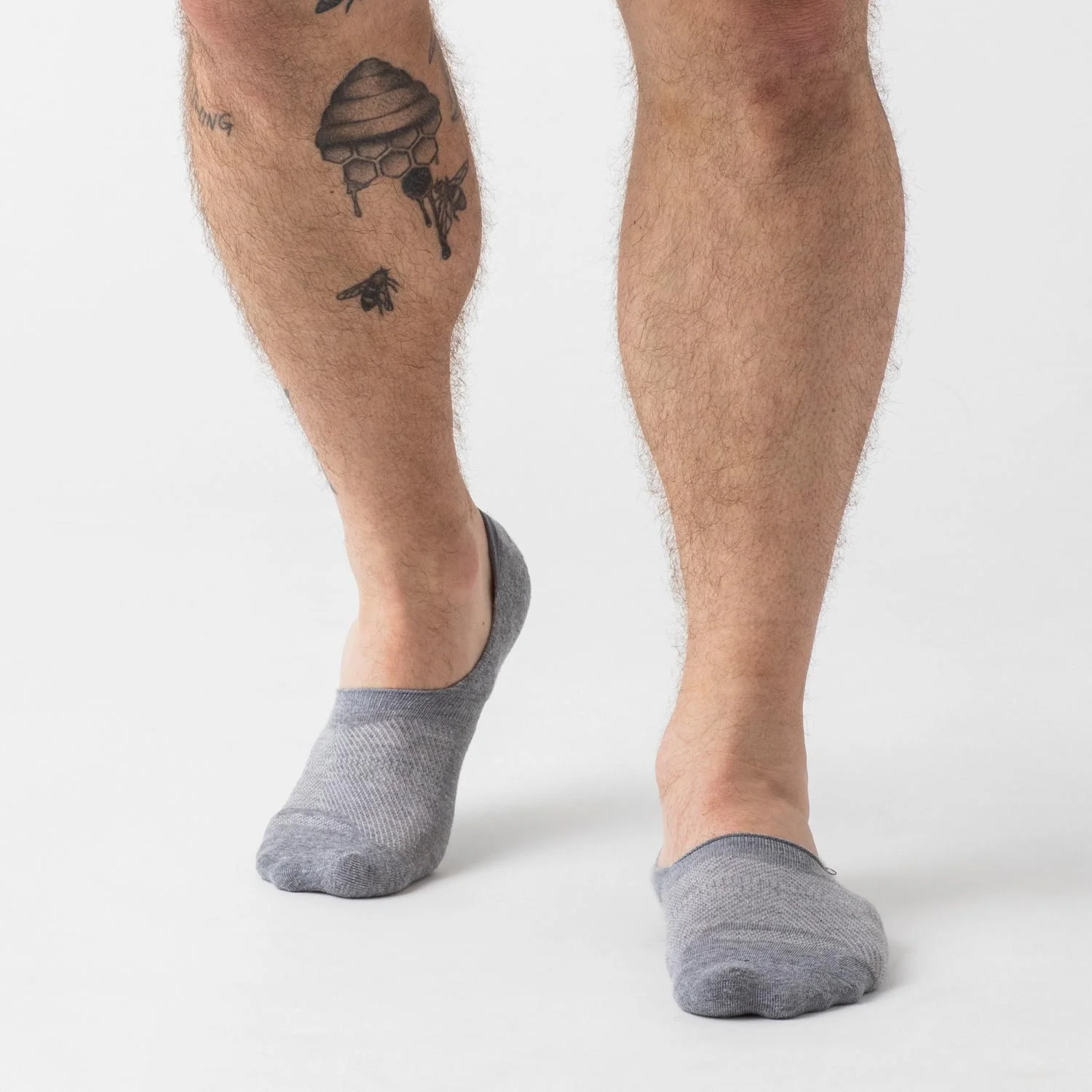 Heather Gray Never Show Socks 12-Pack - Image 2