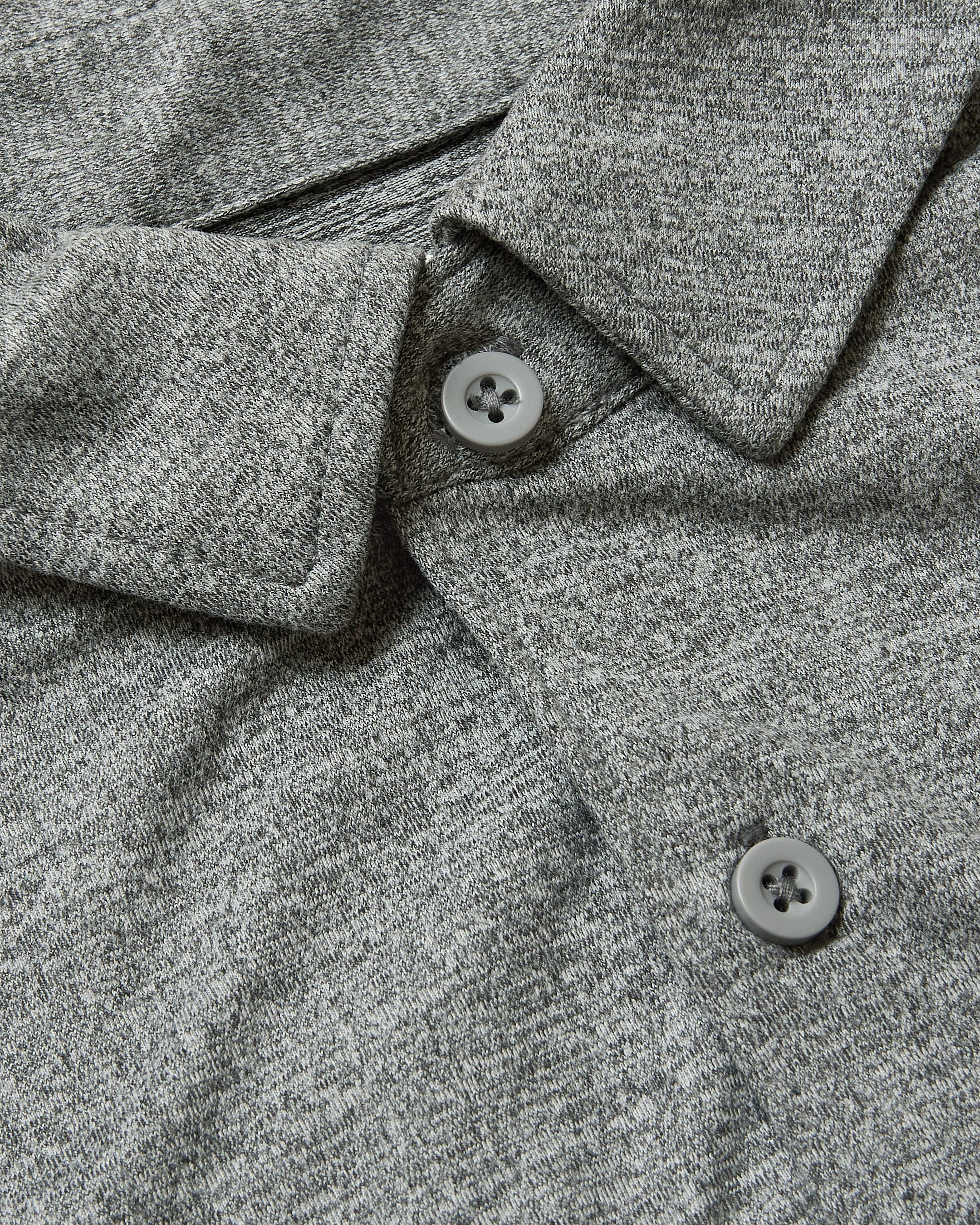Heather Gray Short Sleeve Comfort Knit Shirt - Image 7