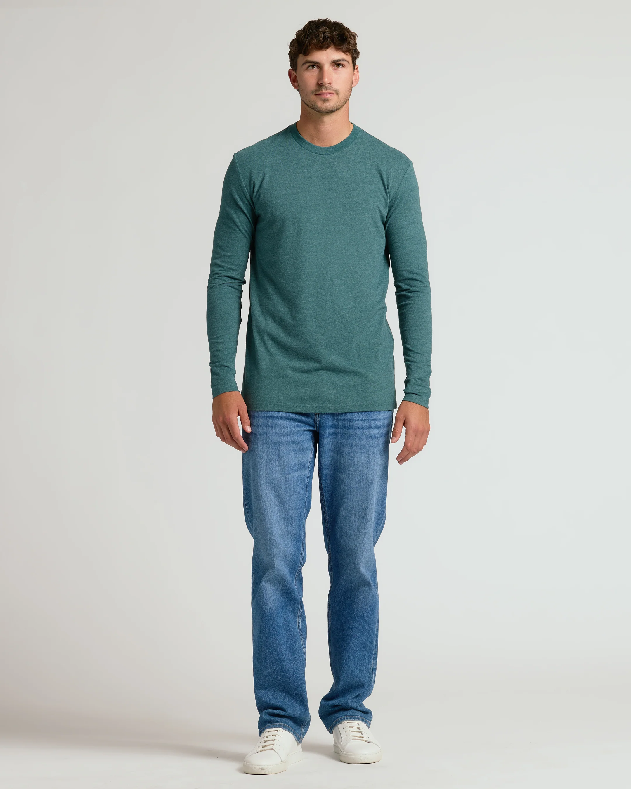Heather Seafarer Tall Long Sleeve T-Shirt - Image 7