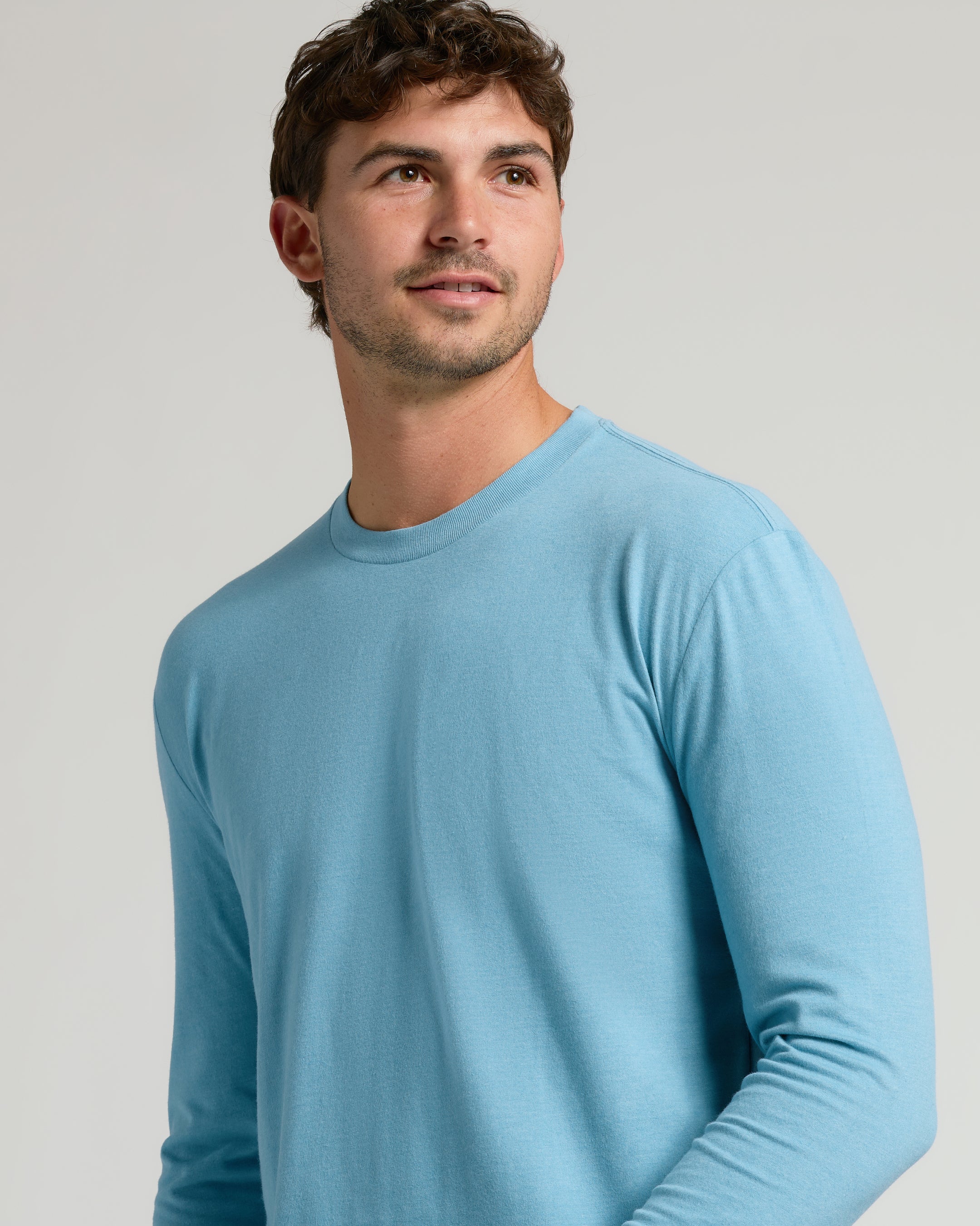 Heather Voyager Tall Long Sleeve T-Shirt - Image 4