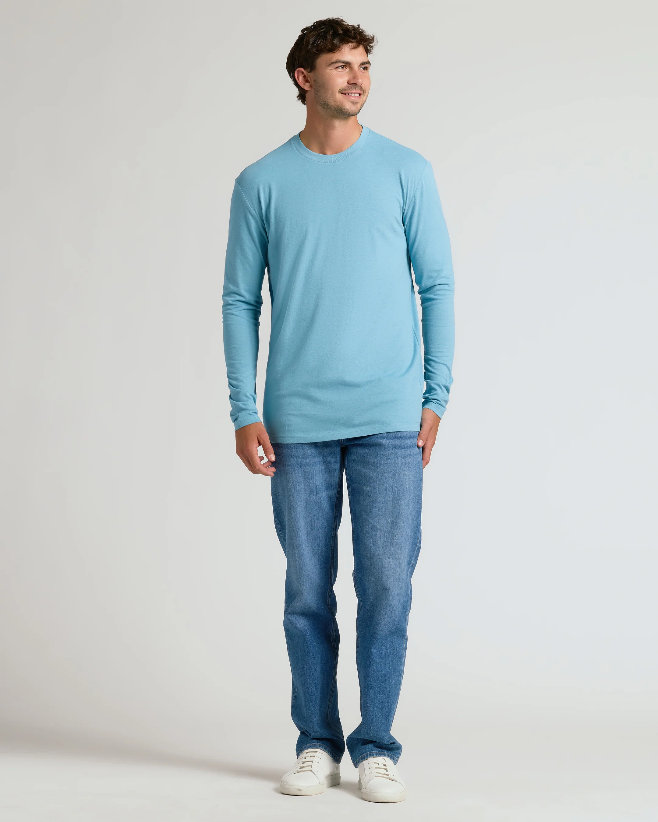 Heather Voyager Tall Long Sleeve T-Shirt - Image 7