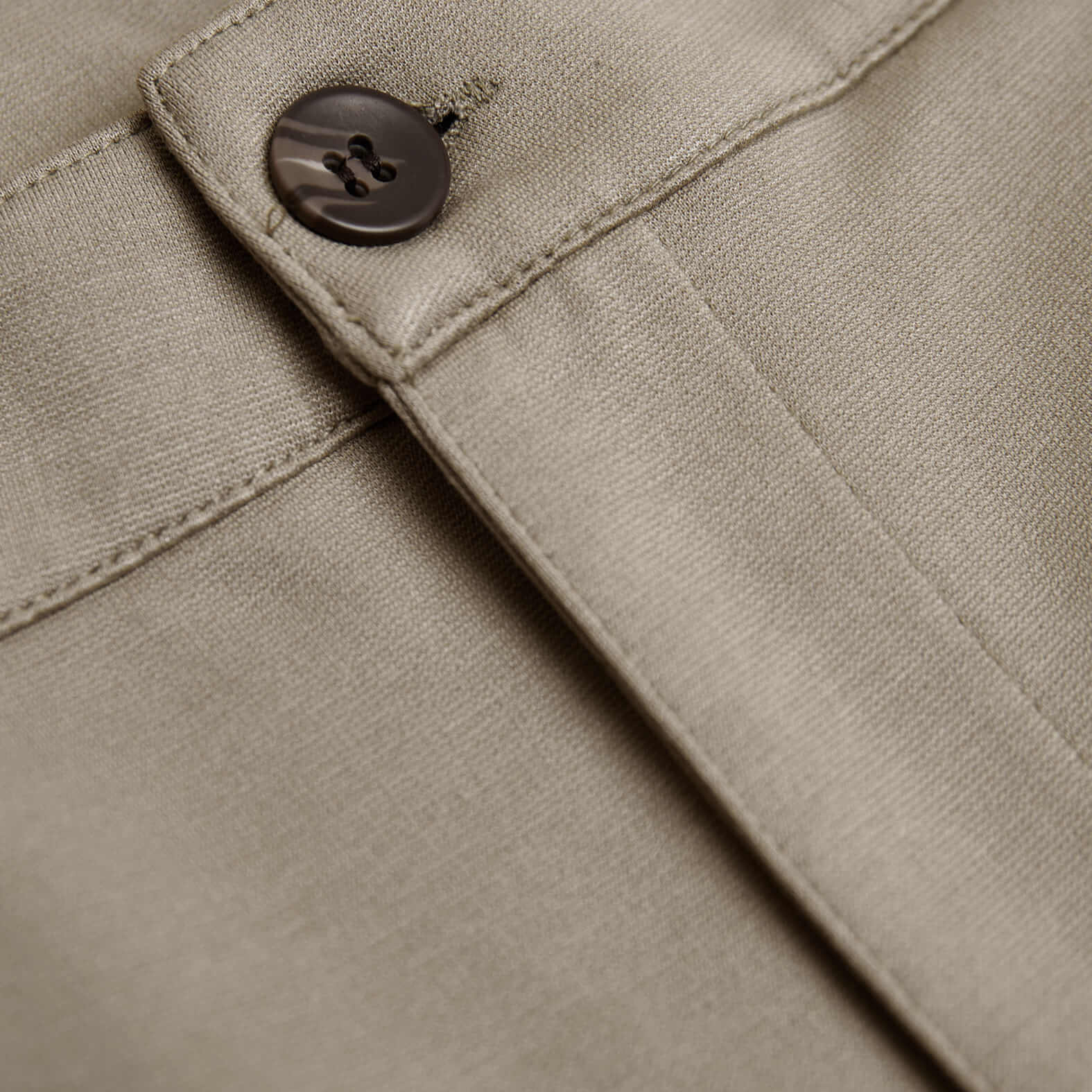 7" Khaki Comfort Knit Chino Shorts - Image 8