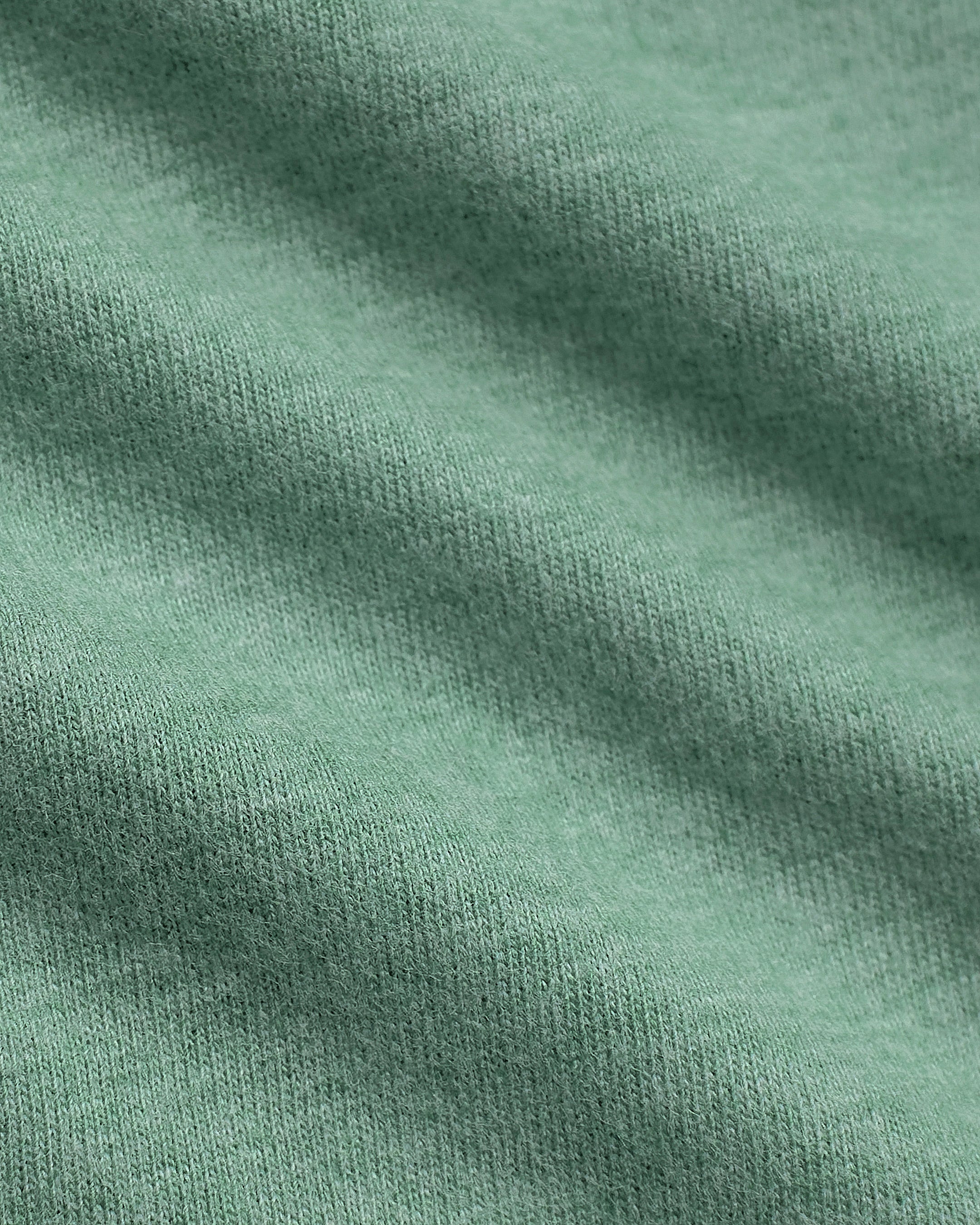 Light Heather Greenery Classic Crew Neck - Image 8