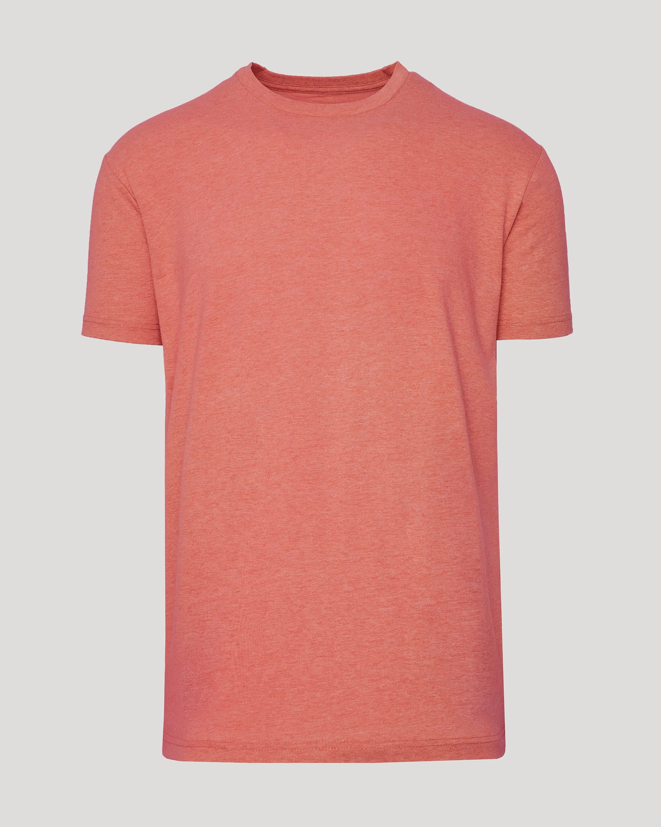 Light Heather Vermilion Classic Crew Neck - Image 2