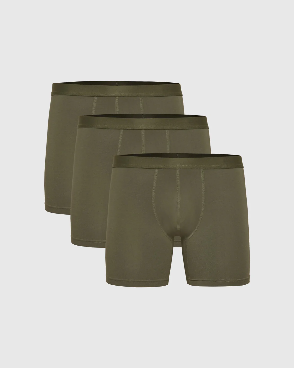 Military Green Boxer Briefs 3 Pack