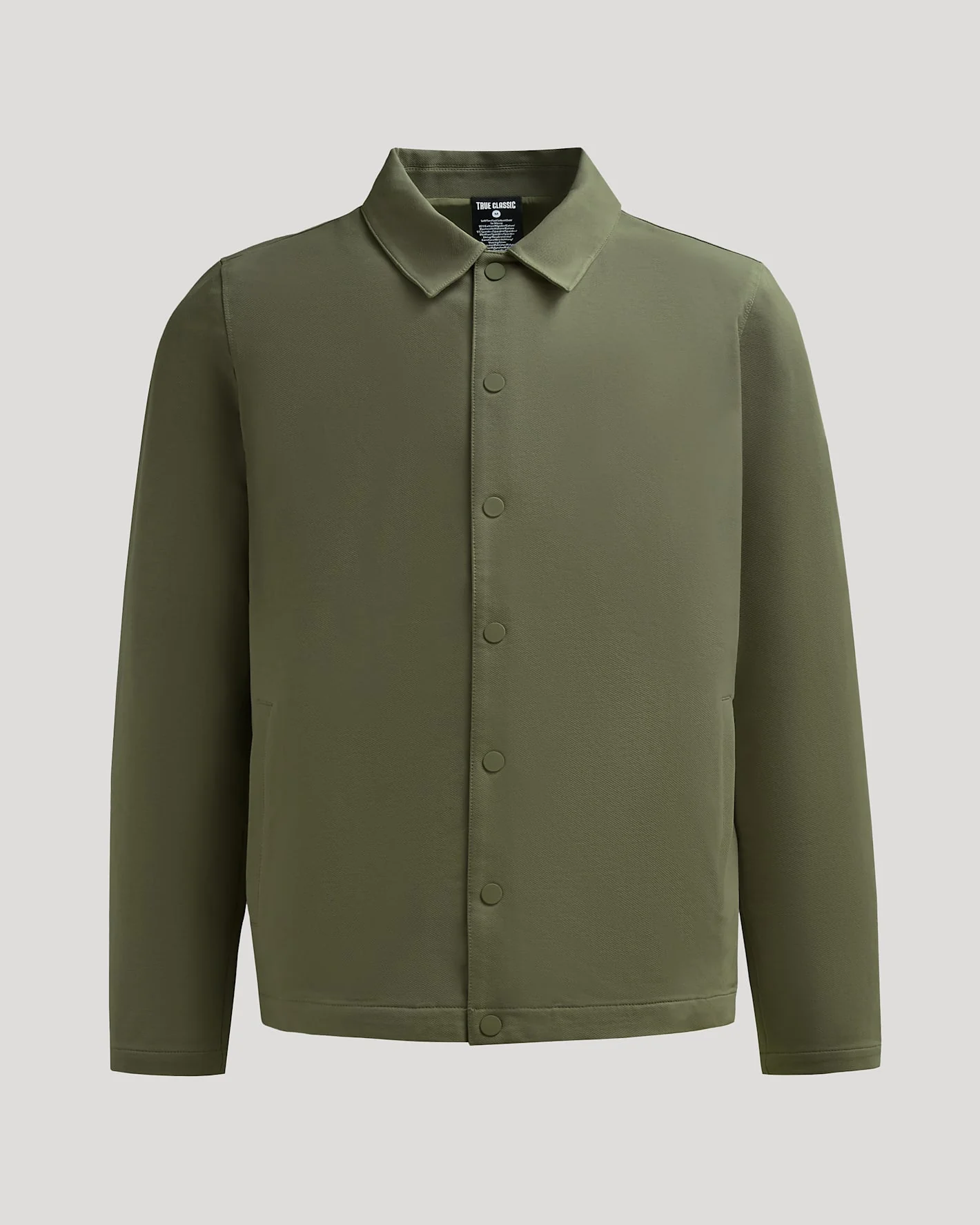 Military Green Casual Jacket - Image 2