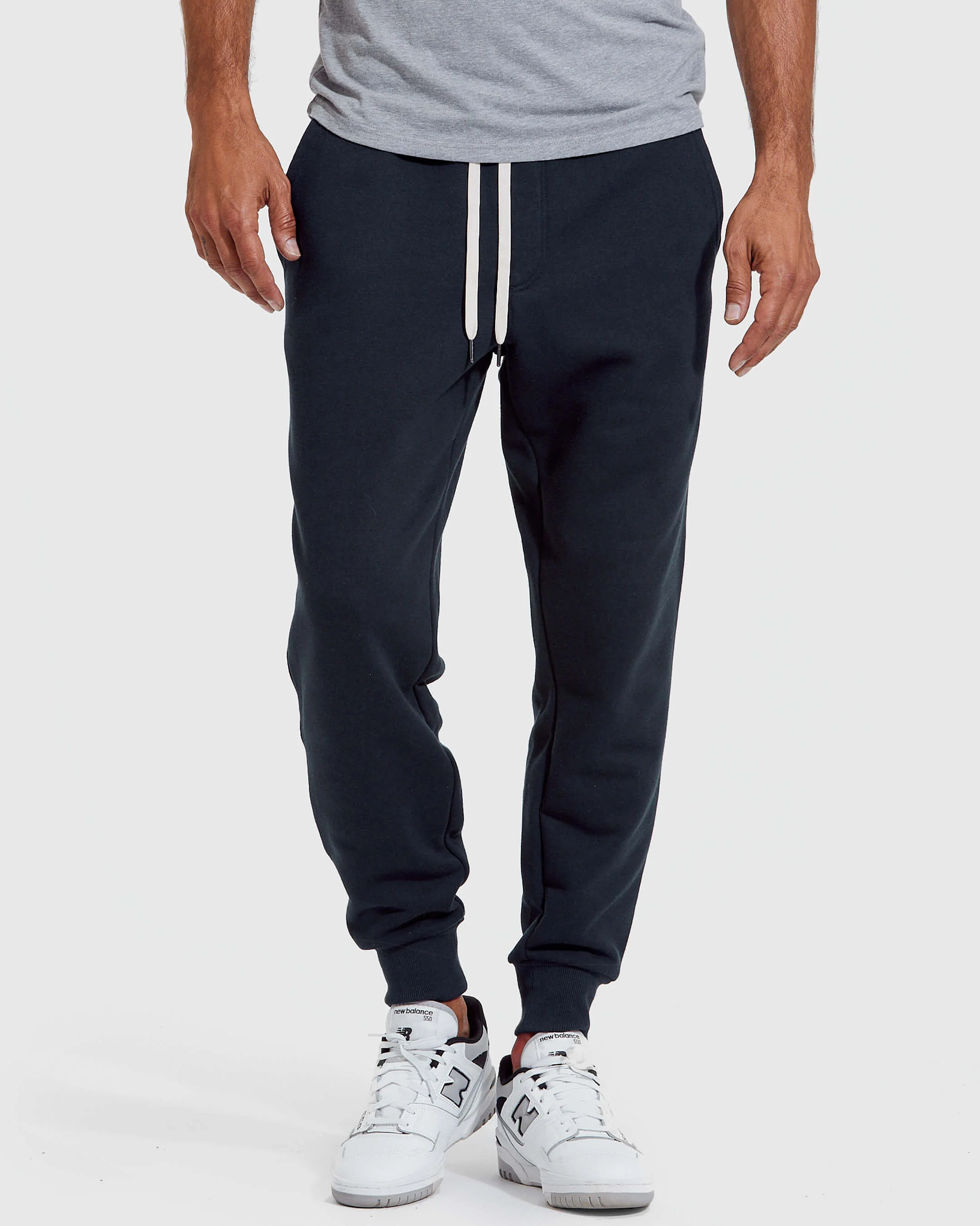 Navy Pullover Fleece Crew & Jogger 2-Pack - Image 3