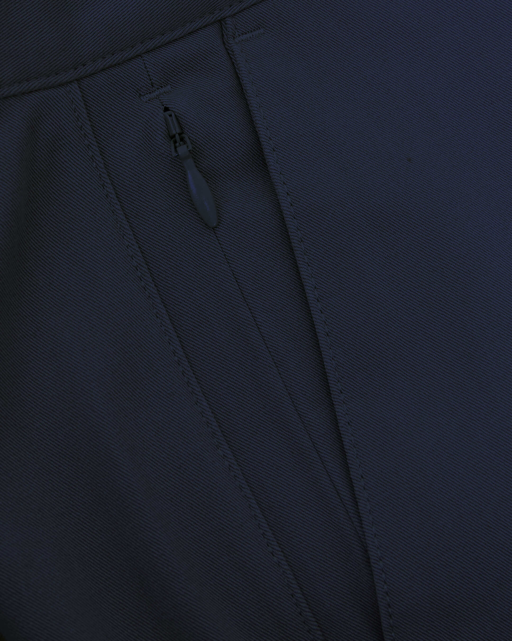 Navy Straight Twill Chino Pant - Image 6
